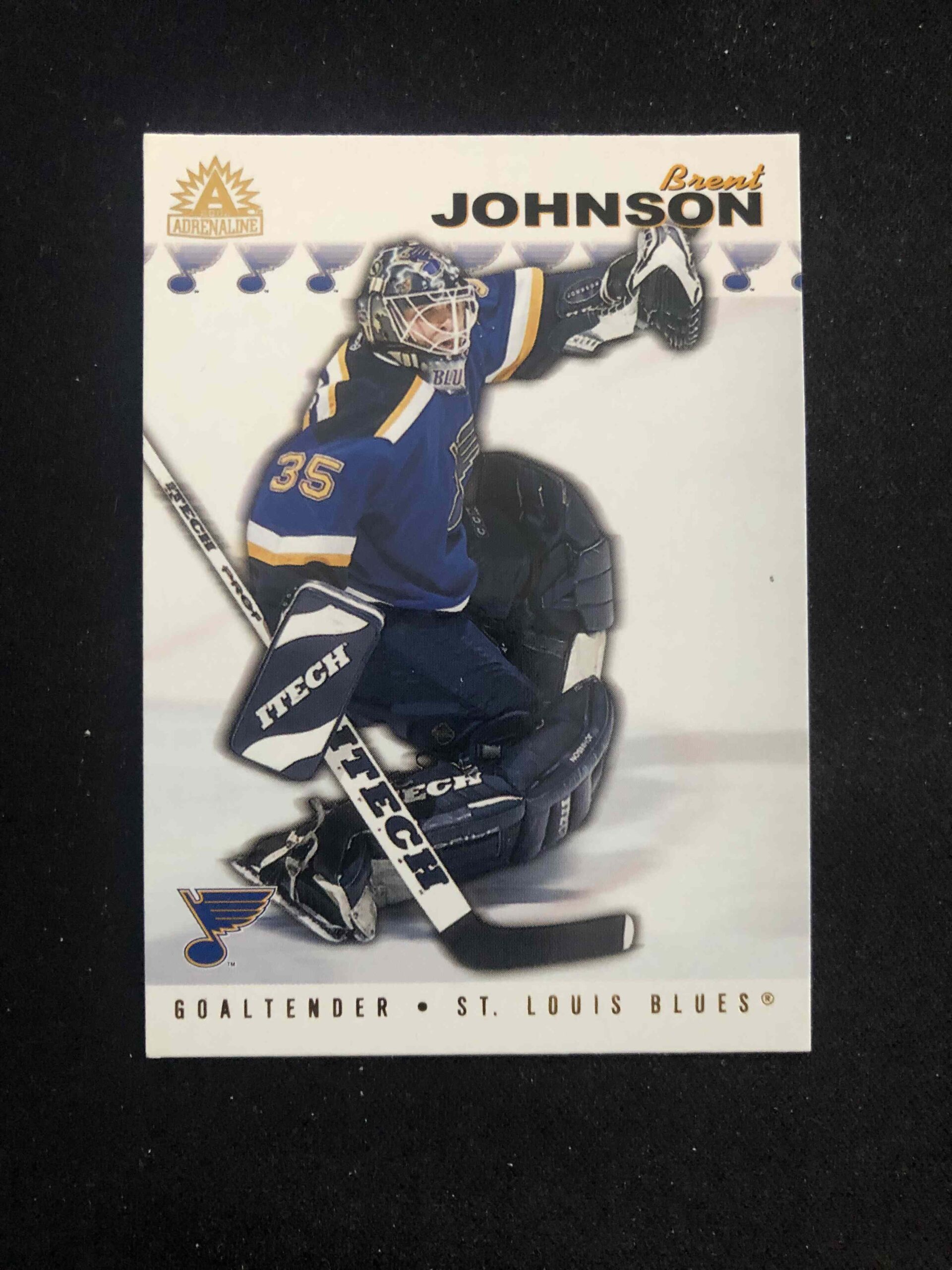 2001/2002 Pacific Adrenaline Base 159 Brent Johnson