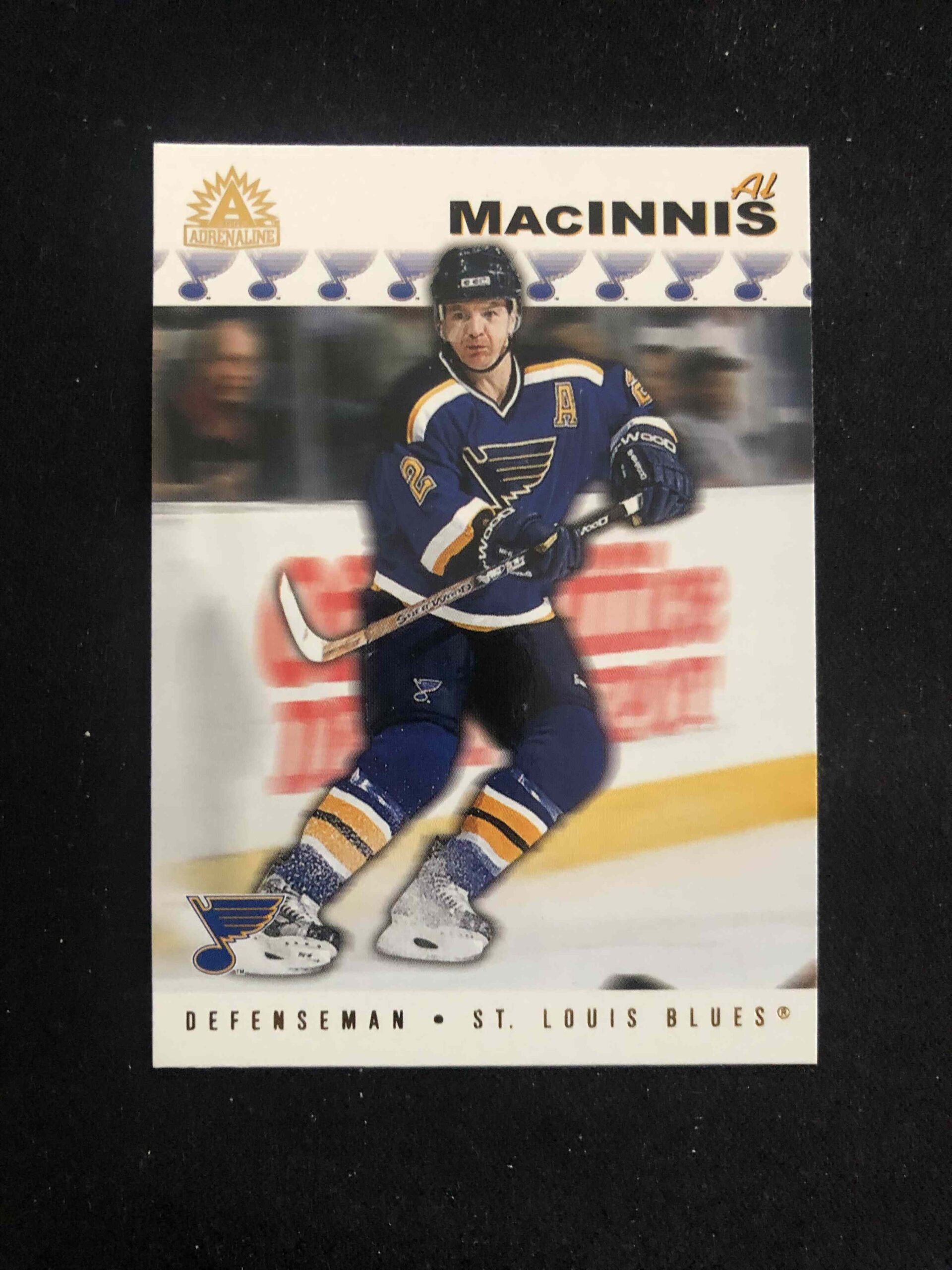 2001/2002 Pacific Adrenaline Base 160 Al MacInnis