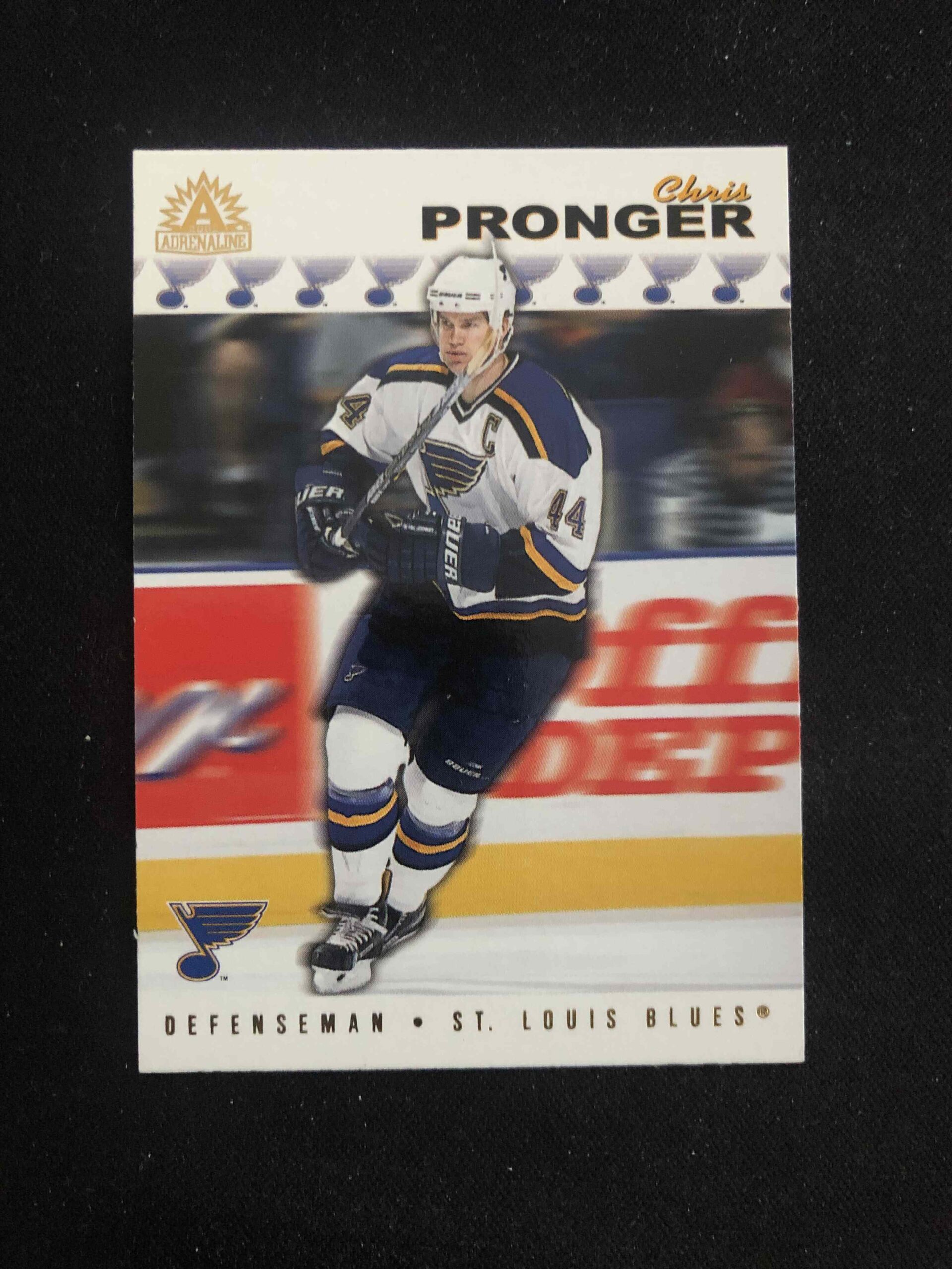 2001/2002 Pacific Adrenaline Base 161 Chris Pronger