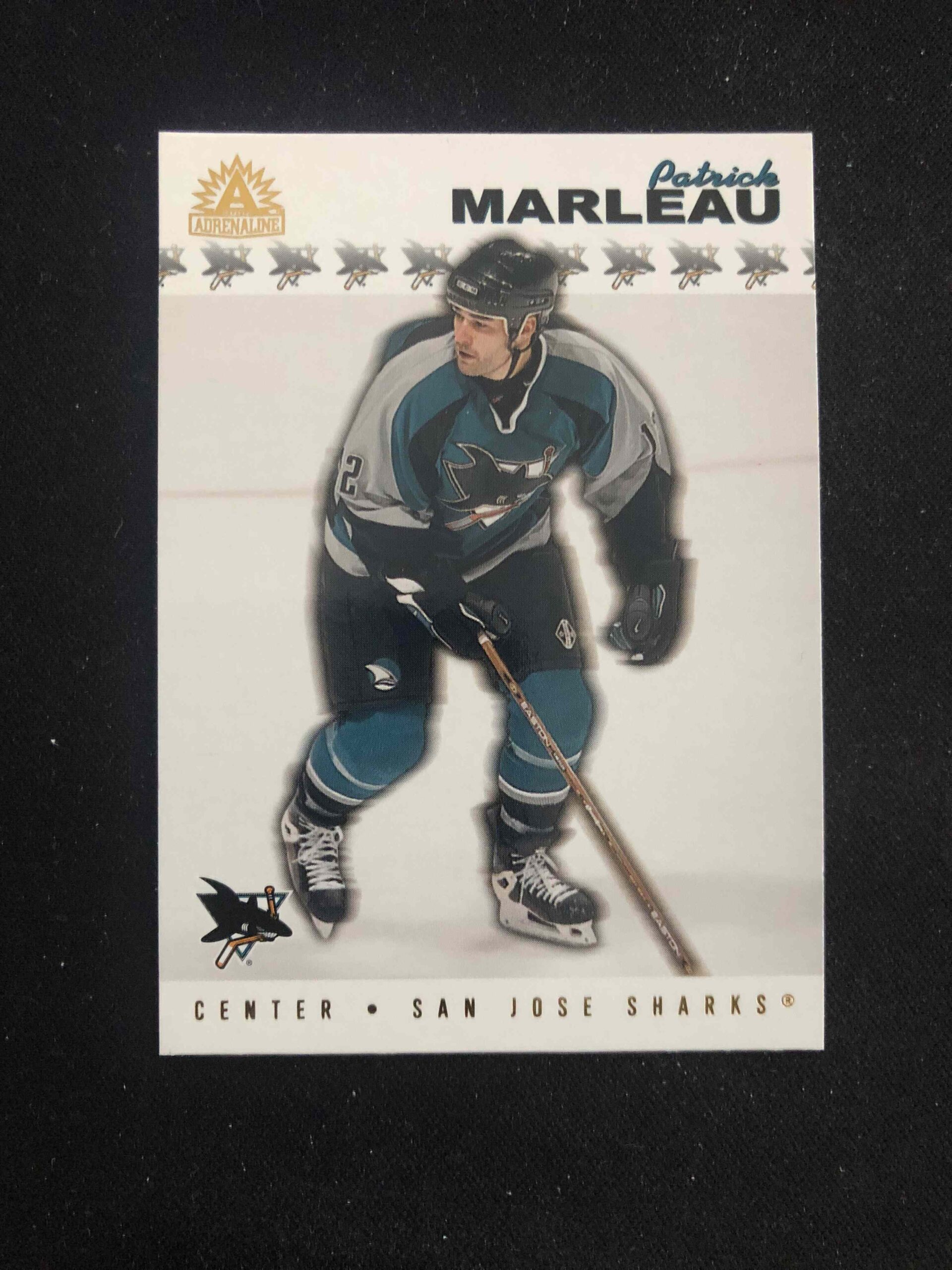 2001/2002 Pacific Adrenaline Base 166 Patrick Marleau