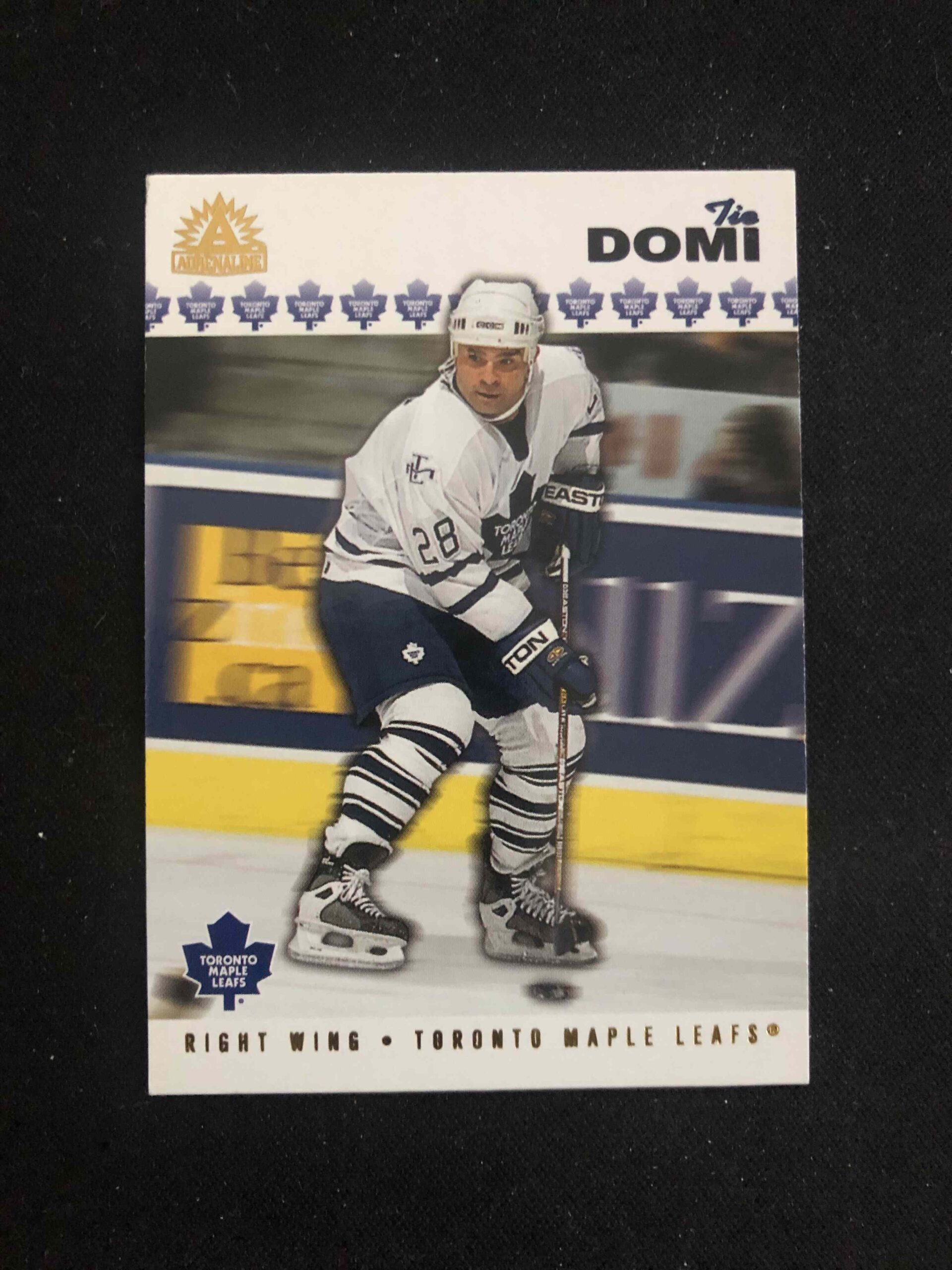 2001/2002 Pacific Adrenaline Base 179 Tie Domi