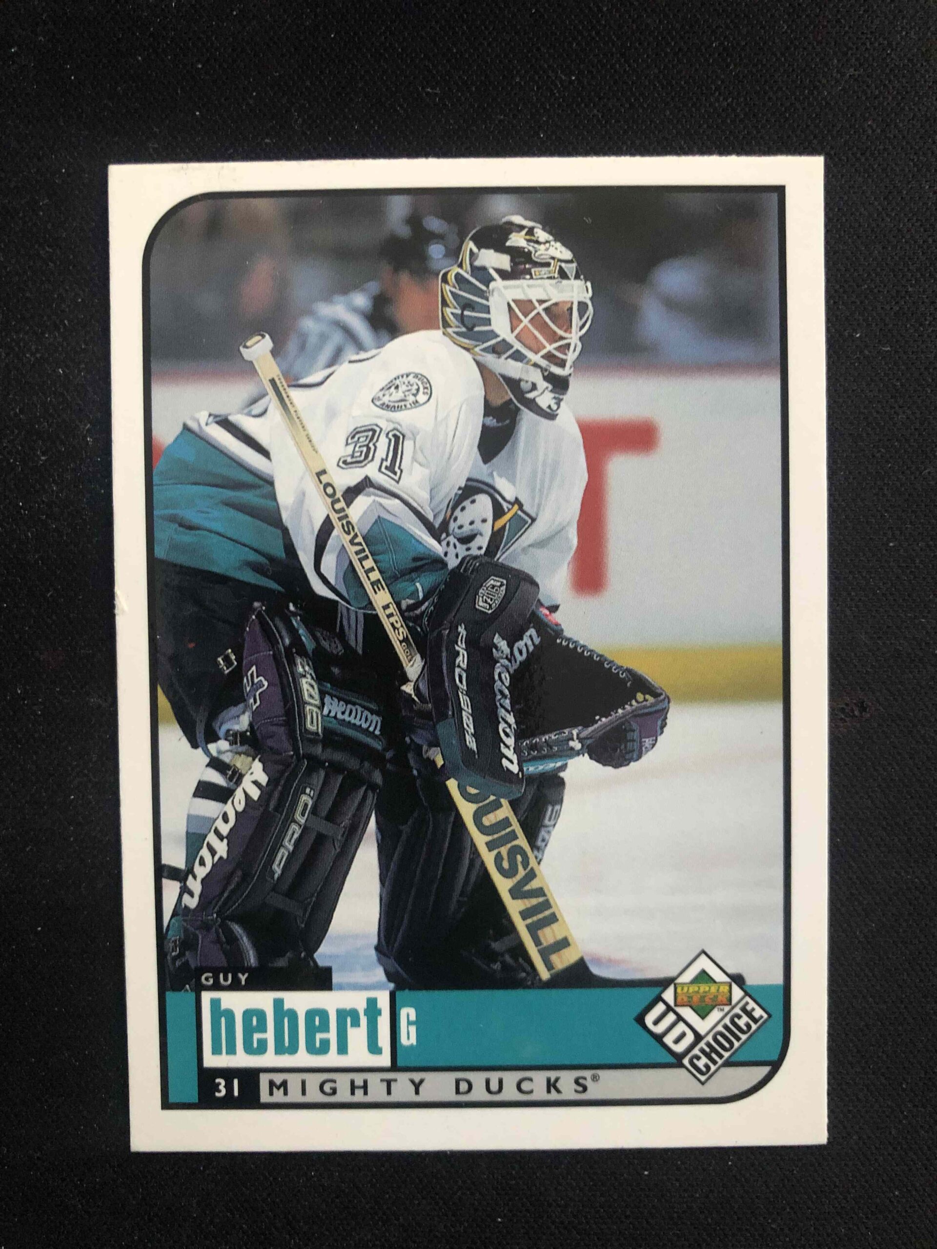 1998/1999 Upper Deck UD Choice Base 1 Guy Hebert