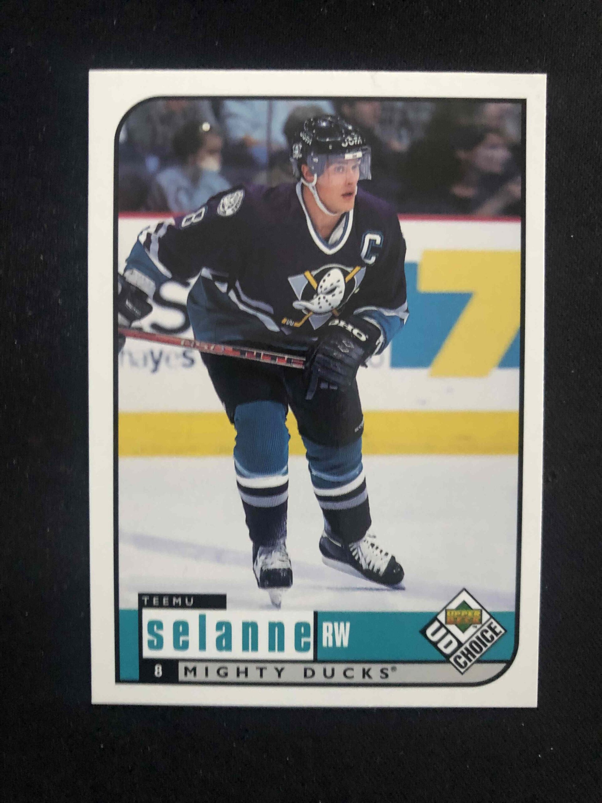1998/1999 Upper Deck UD Choice Base 8 Teemu Selanne