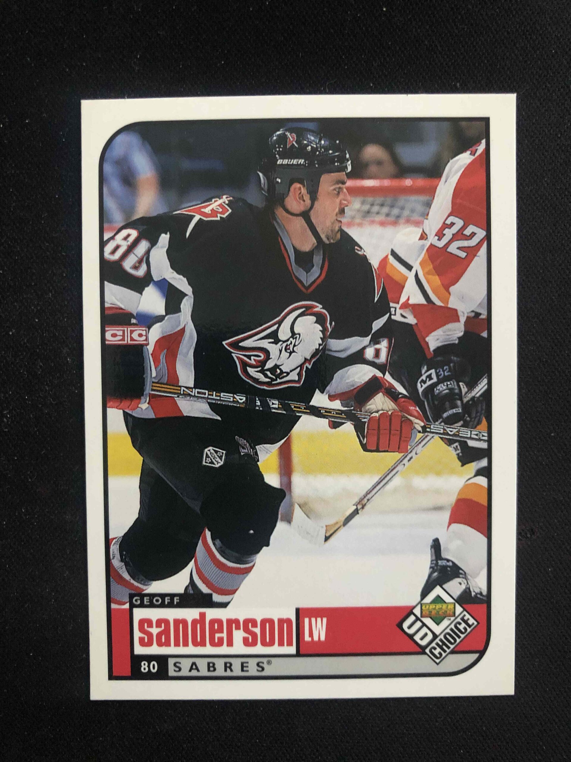1998/1999 Upper Deck UD Choice Base 27 Geoff Sanderson