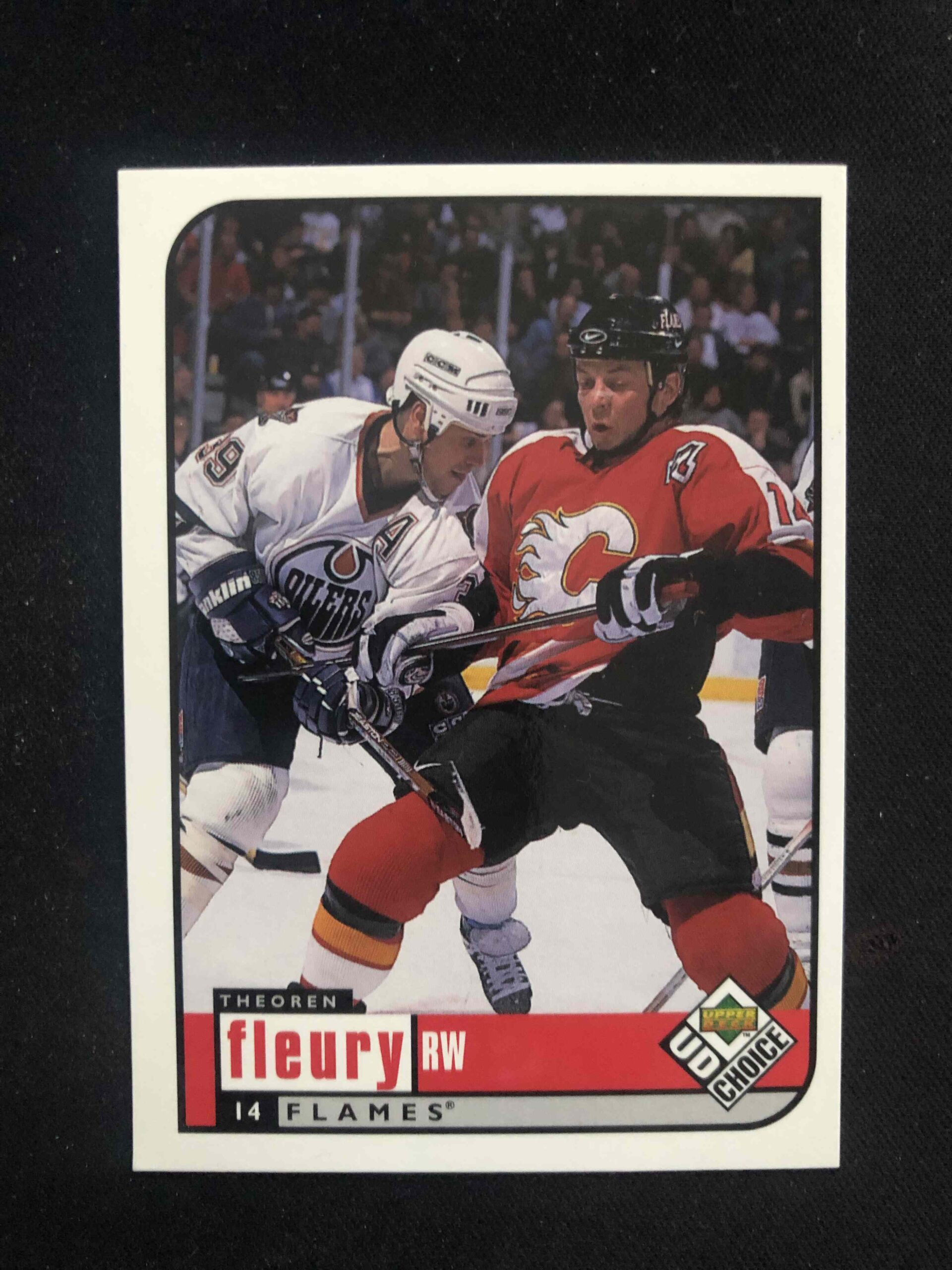 1998/1999 Upper Deck UD Choice Base 34 Theoren Fleury