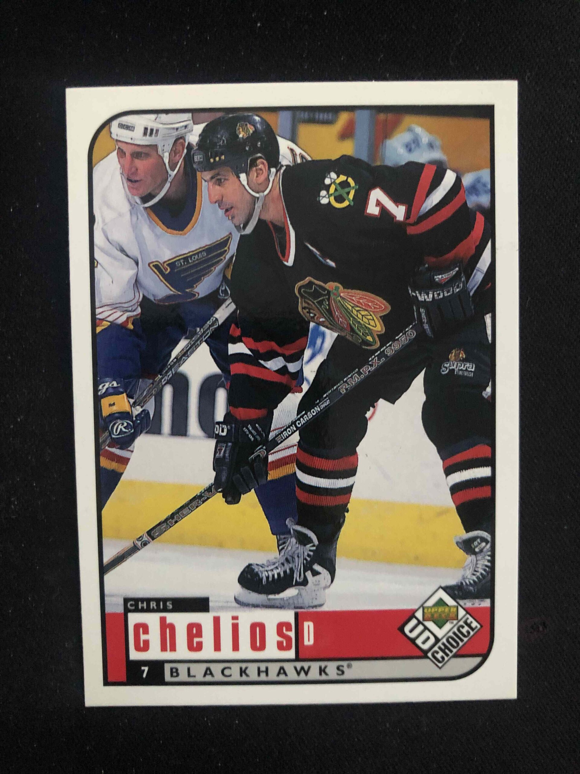 1998/1999 Upper Deck UD Choice Base 46 Chris Chelios