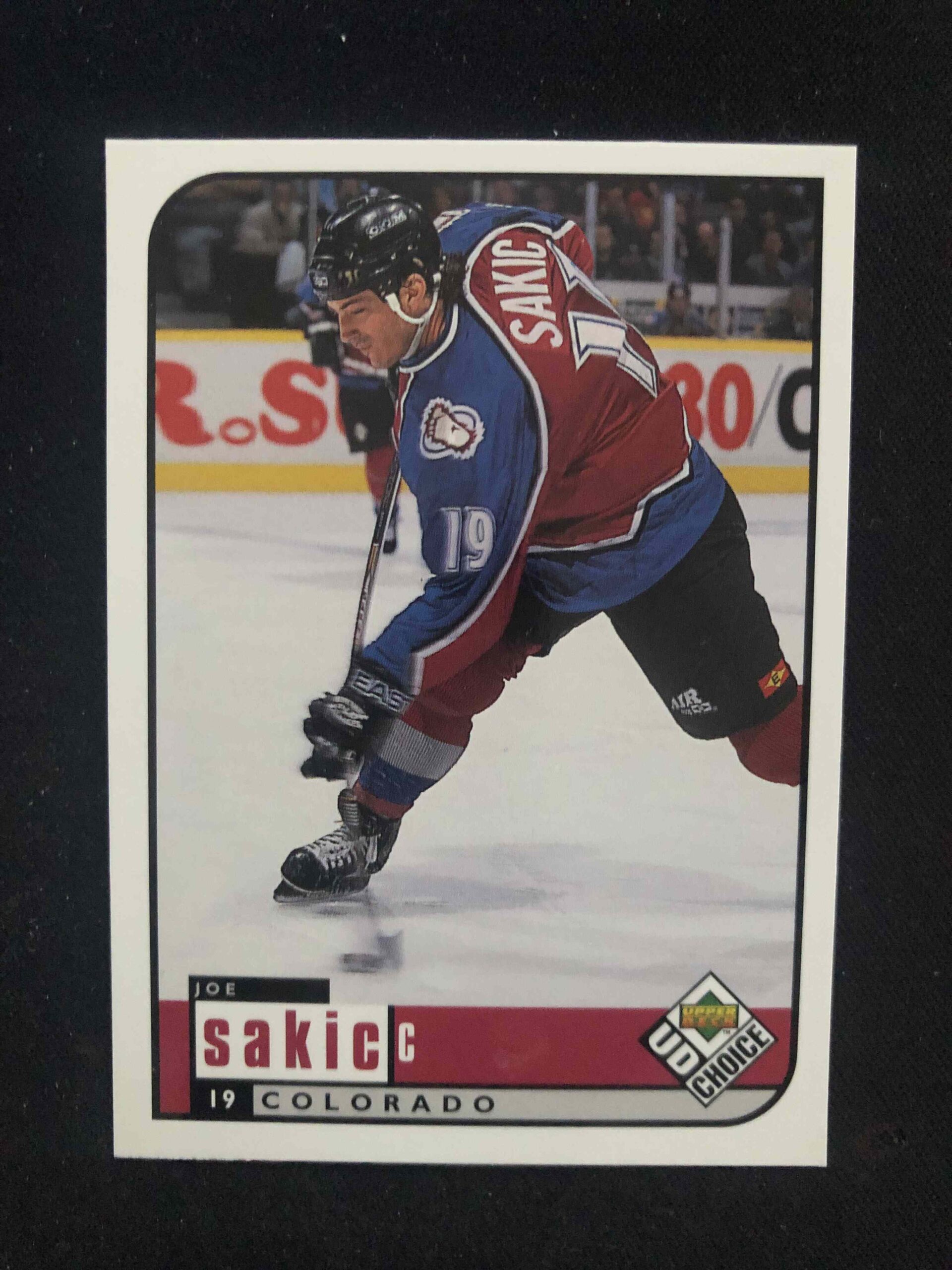 1998/1999 Upper Deck UD Choice Base 59 Joe Sakic