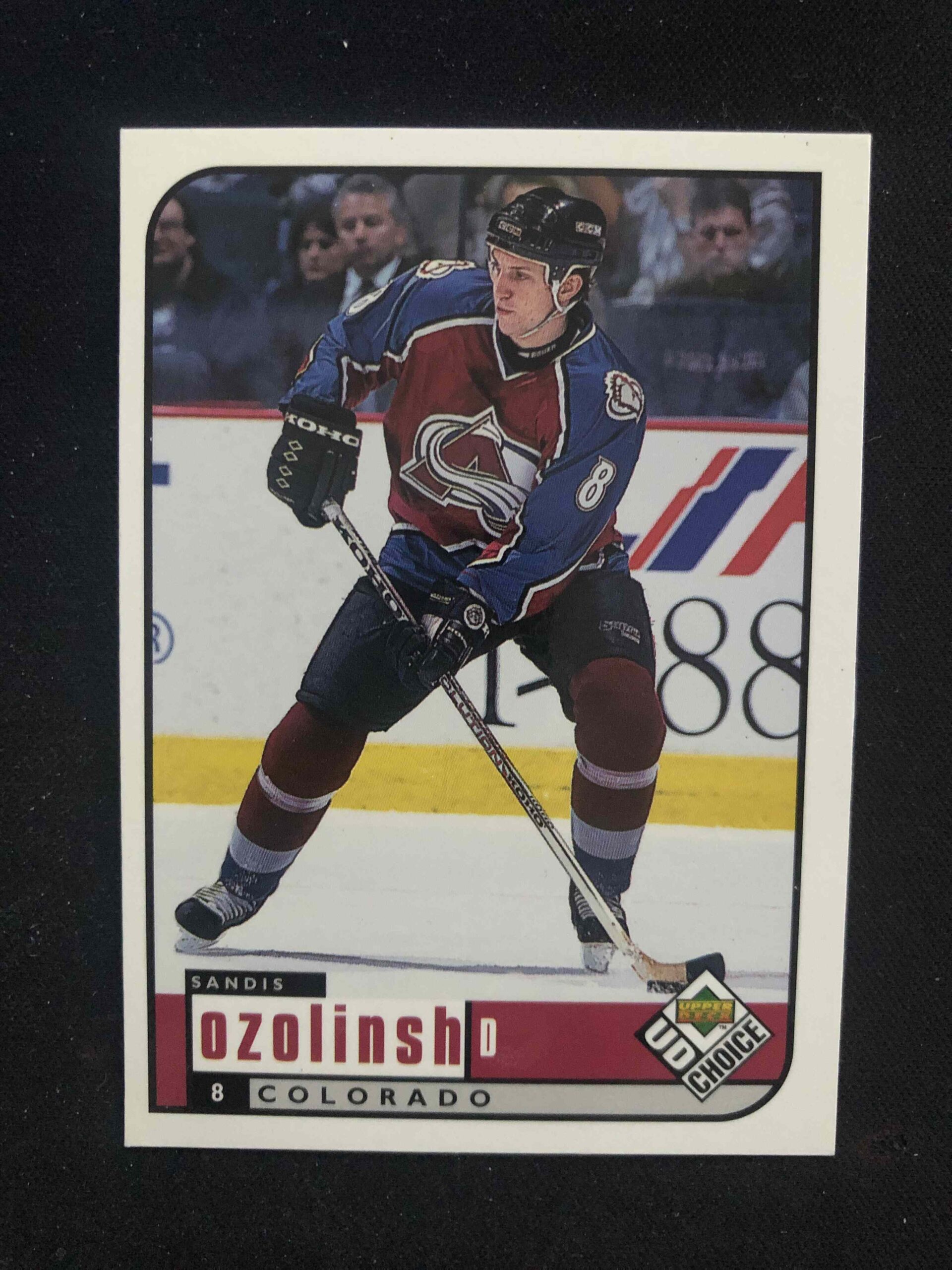 1998/1999 Upper Deck UD Choice Base 60 Sandis Ozolinsh