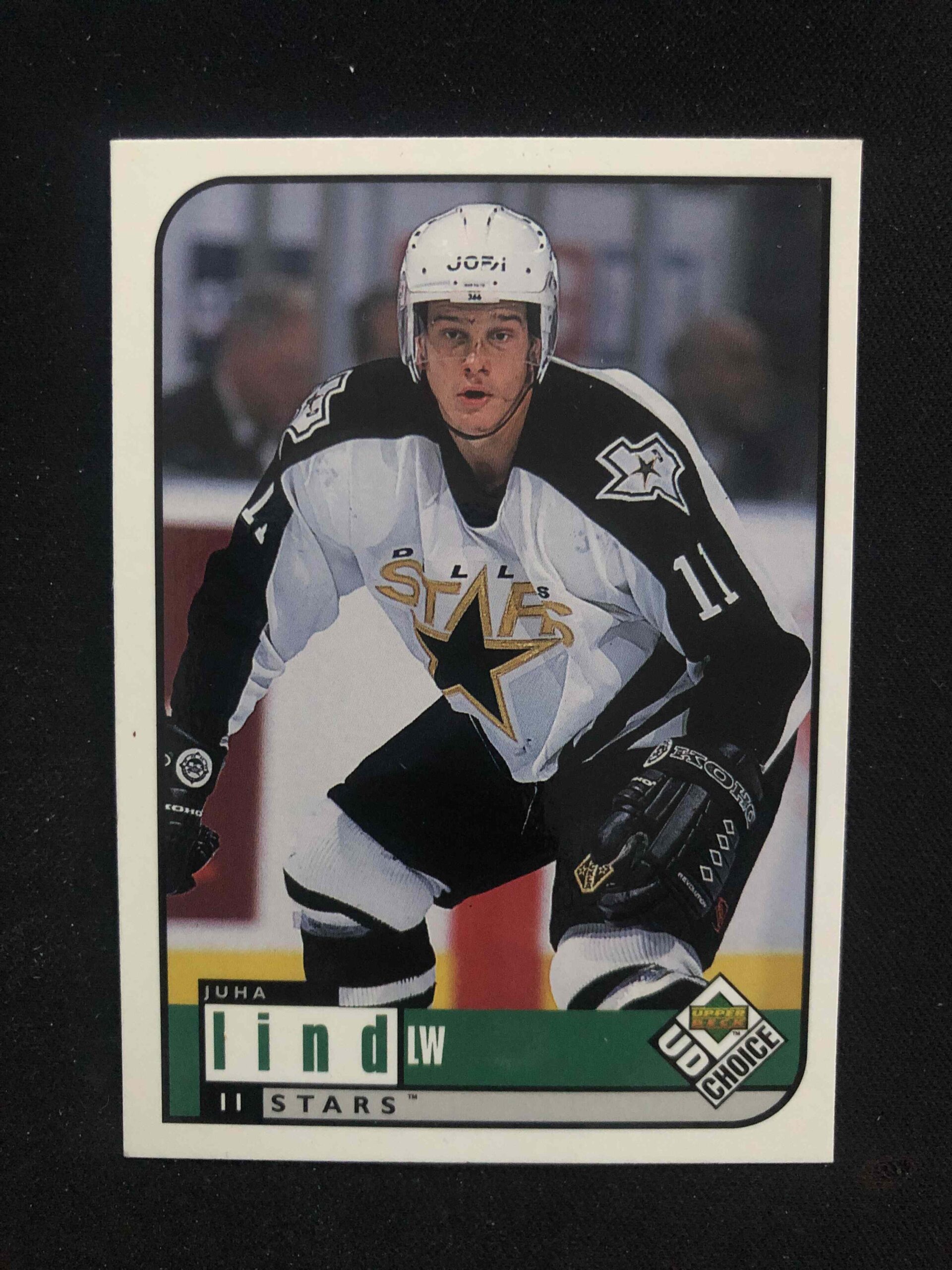 1998/1999 Upper Deck UD Choice Base 64 Juha Lind