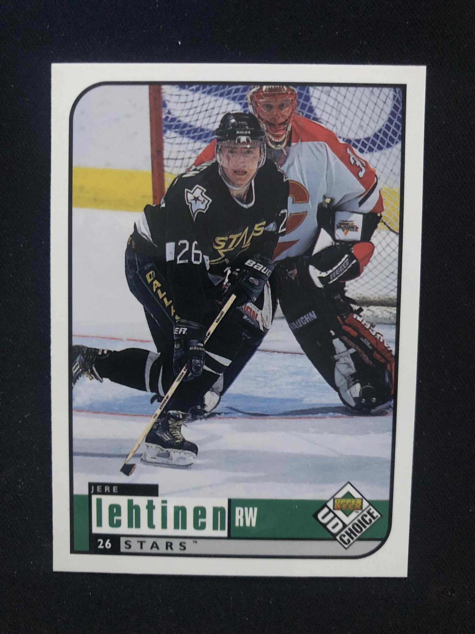 1998/1999 Upper Deck UD Choice Base 68 Jere Lehtinen