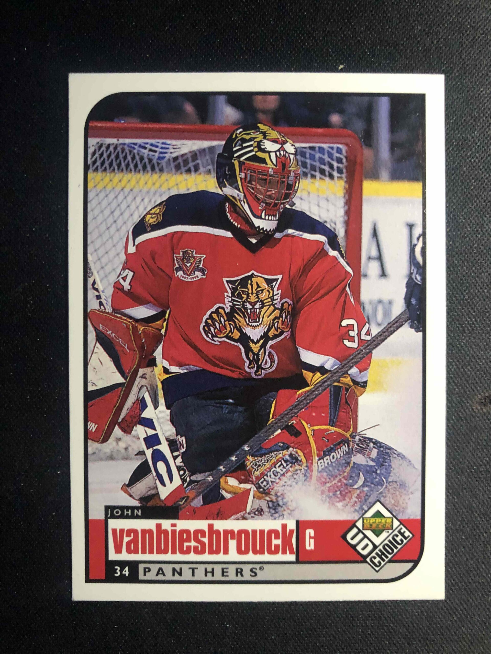 1998/1999 Upper Deck UD Choice Base 89 John Vanbiesbrouck