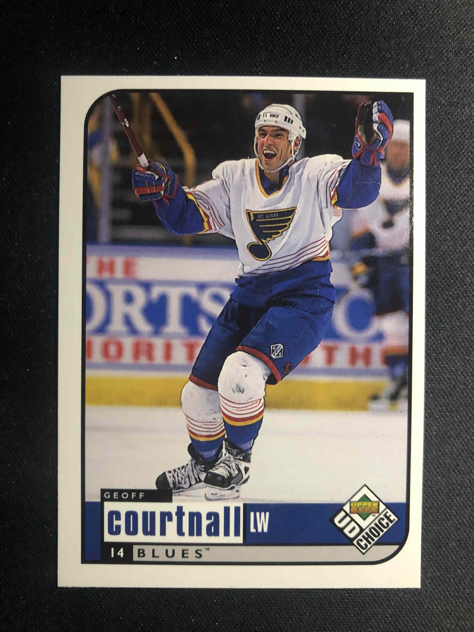 1998/1999 Upper Deck UD Choice Base 190 Geoff Courtnall