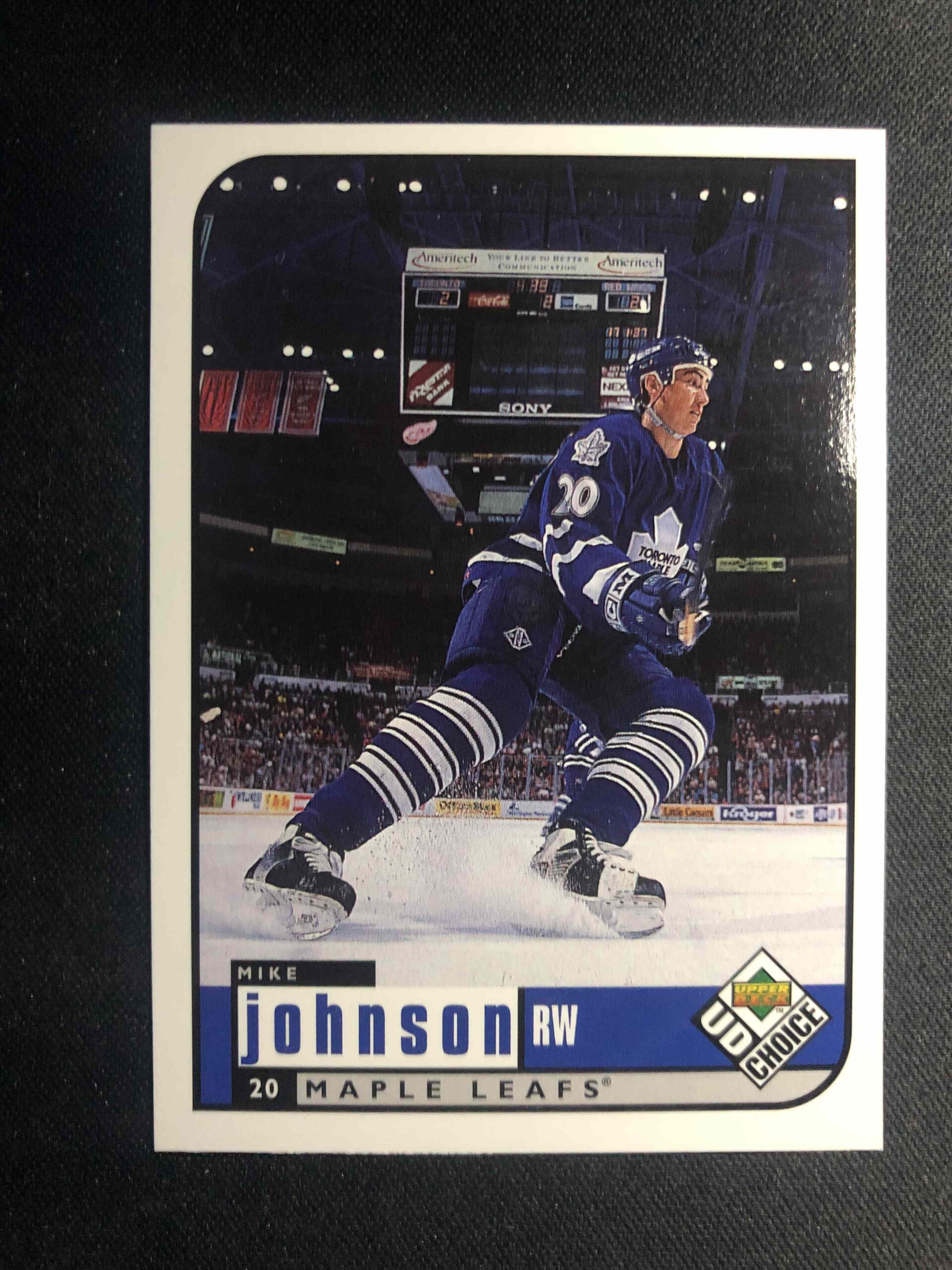 1998/1999 Upper Deck UD Choice Base 199 Mike Johnson