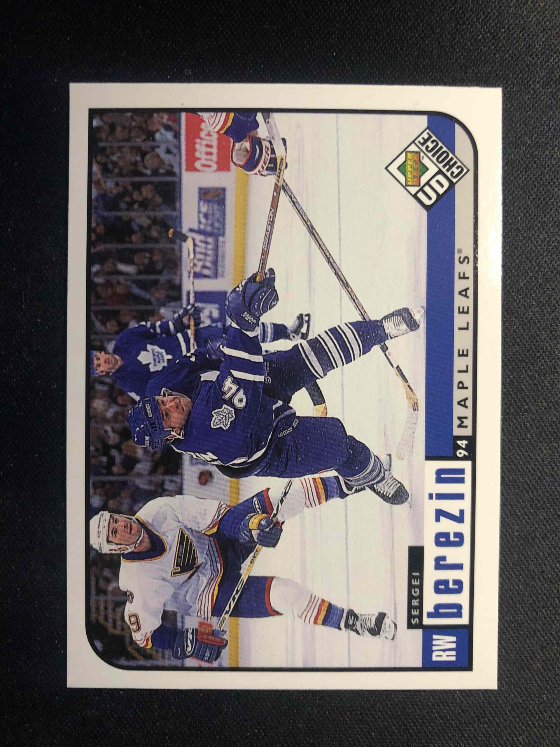 1998/1999 Upper Deck UD Choice Base 201 Sergei Berezin