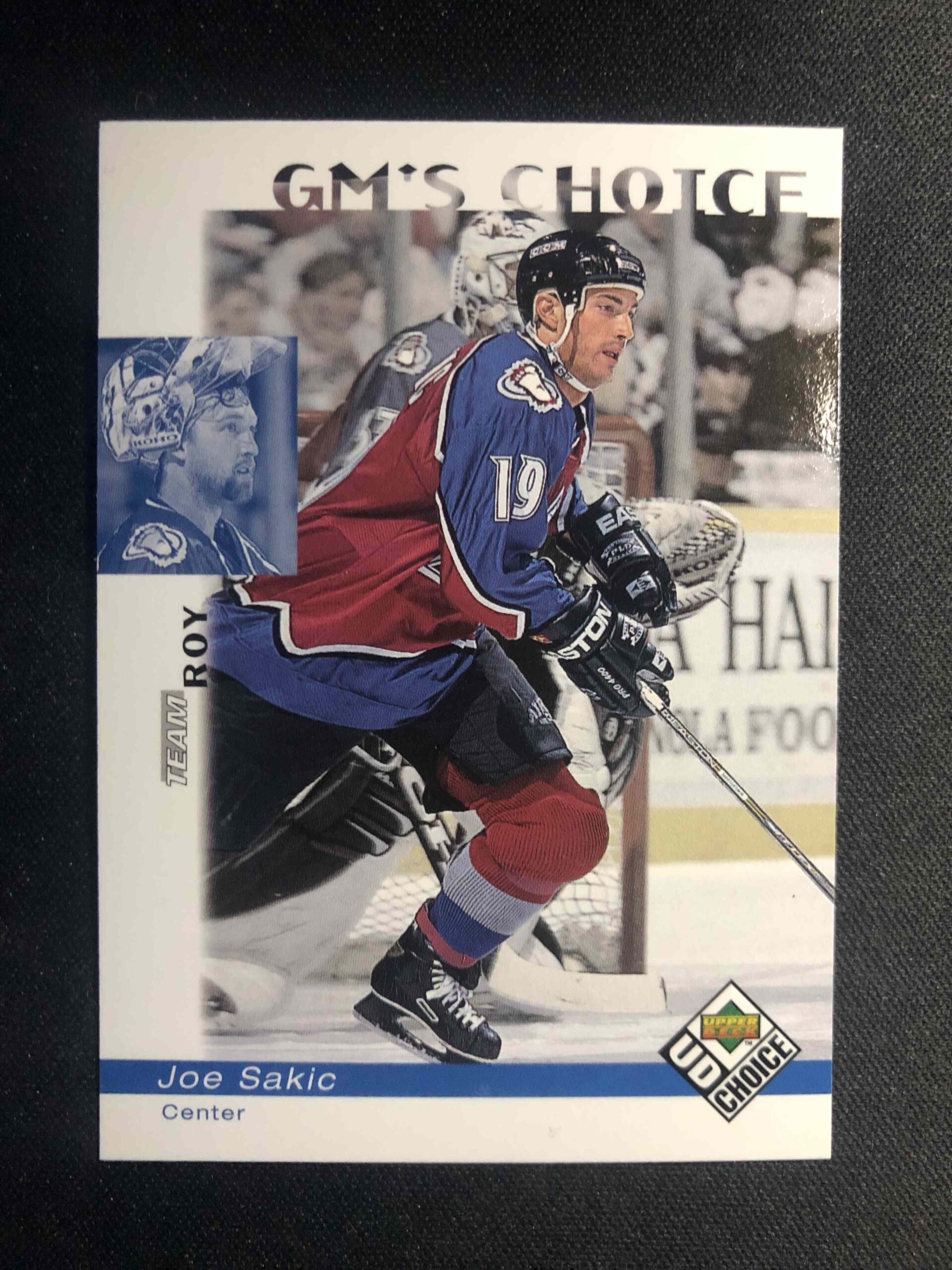1998/1999 Upper Deck UD Choice Base 230 Joe Sakic