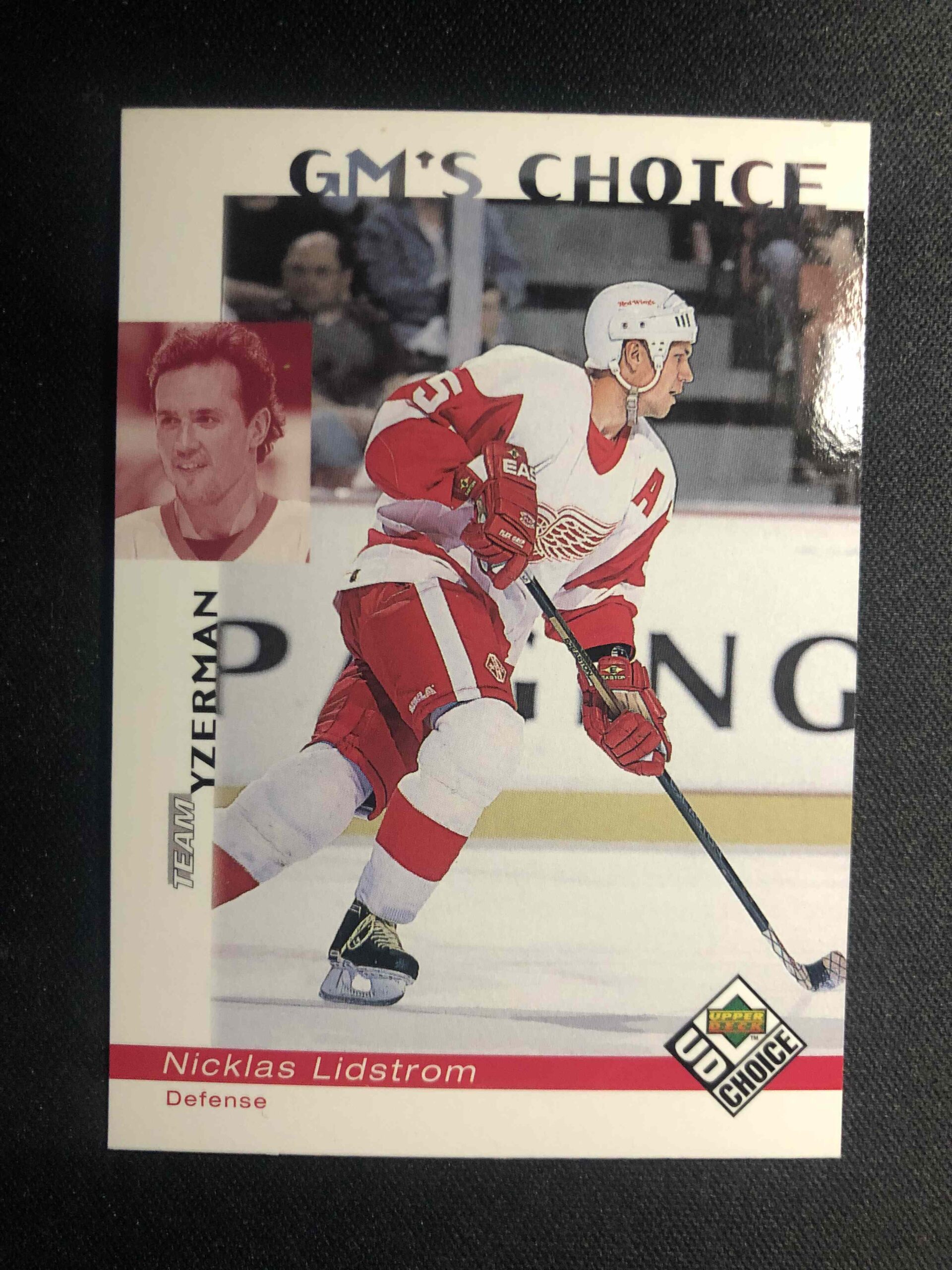 1998/1999 Upper Deck UD Choice Base 233 Nicklas Lidstrom