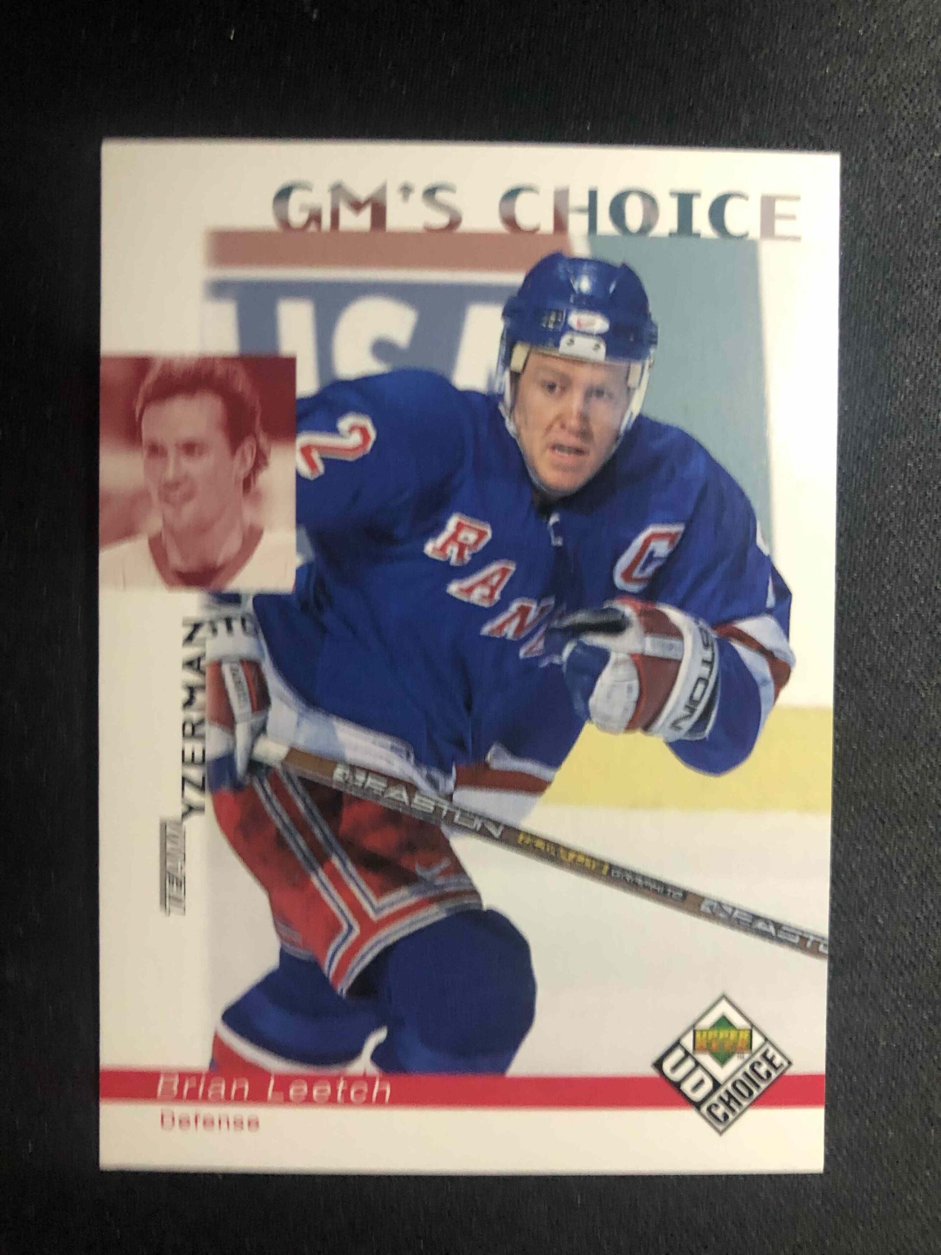1998/1999 Upper Deck UD Choice Base 238 Brian Leetch