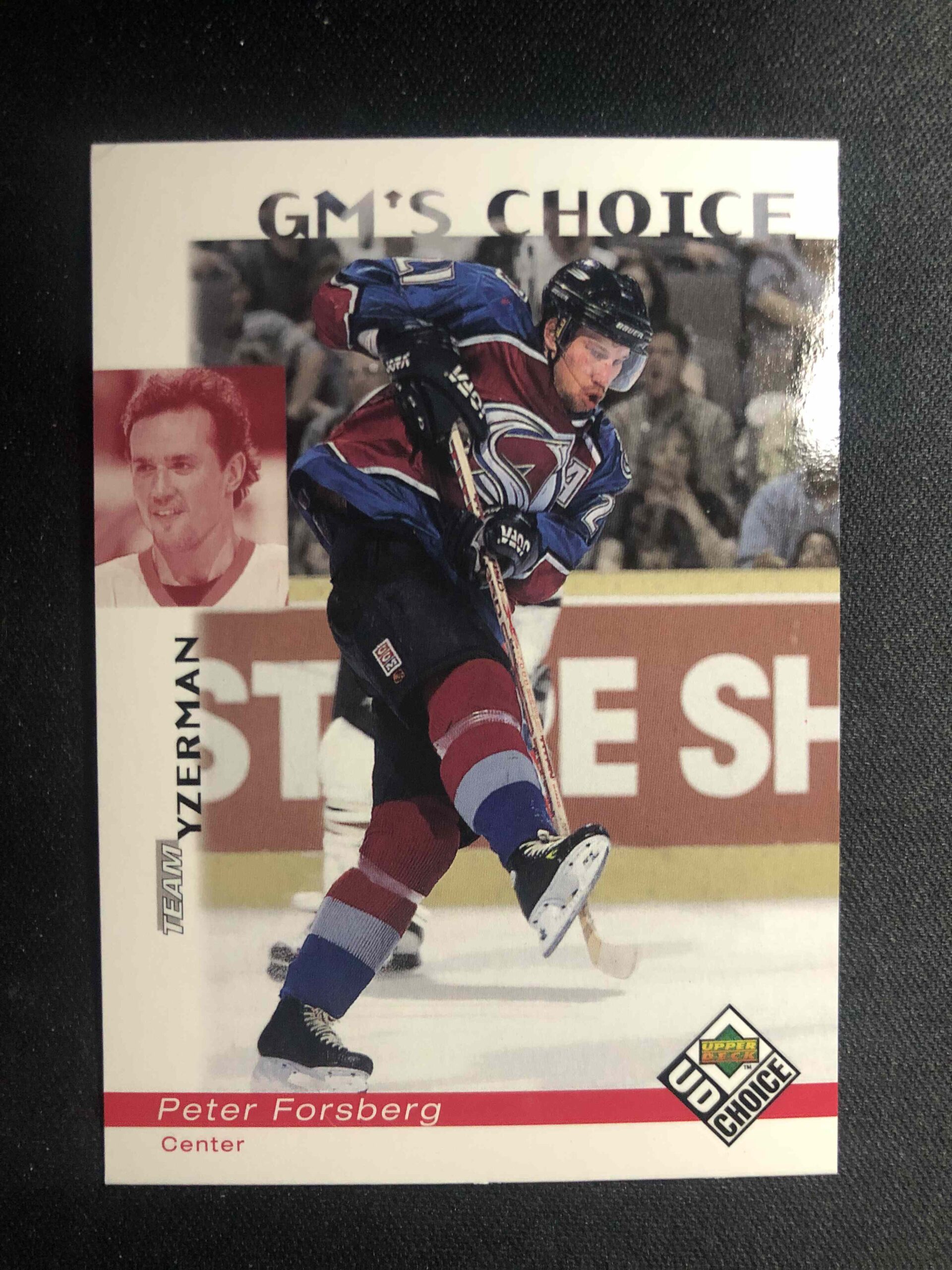 1998/1999 Upper Deck UD Choice Base 241 Peter Forsberg