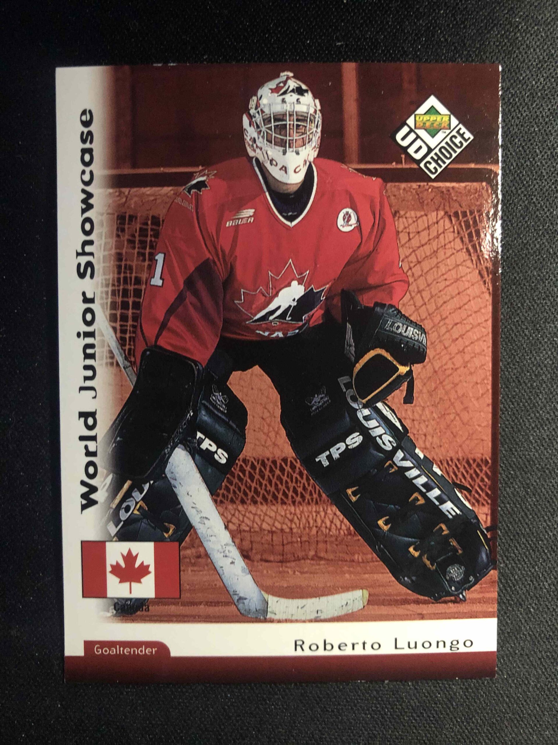 1998/1999 Upper Deck UD Choice Base 258 Roberto Luongo