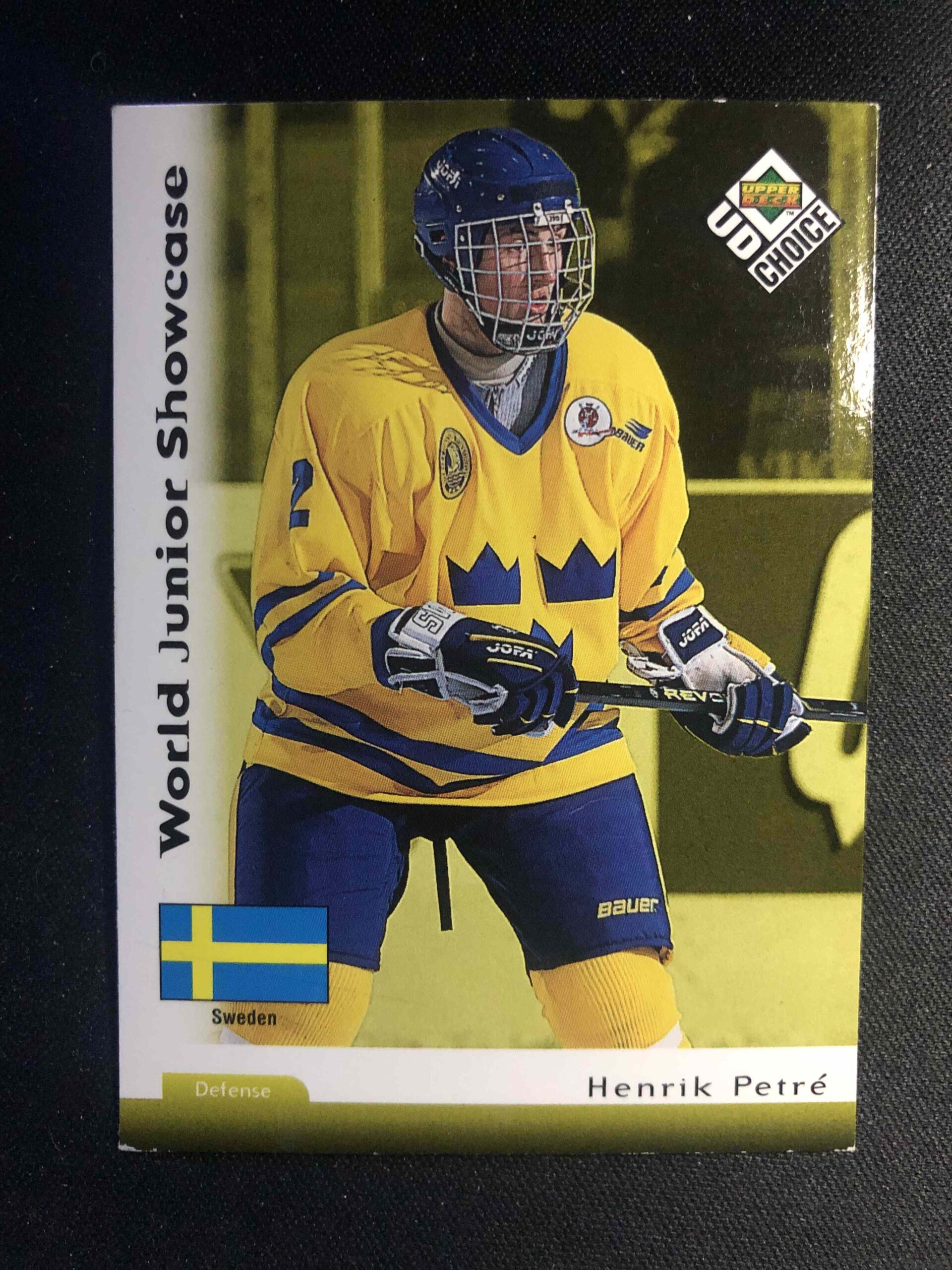 1998/1999 Upper Deck UD Choice Base 292 Henrik Petre