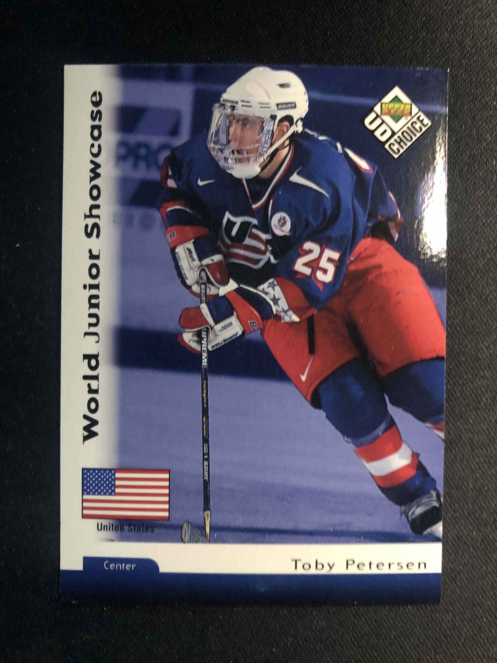1998/1999 Upper Deck UD Choice Base 307 Toby Petersen