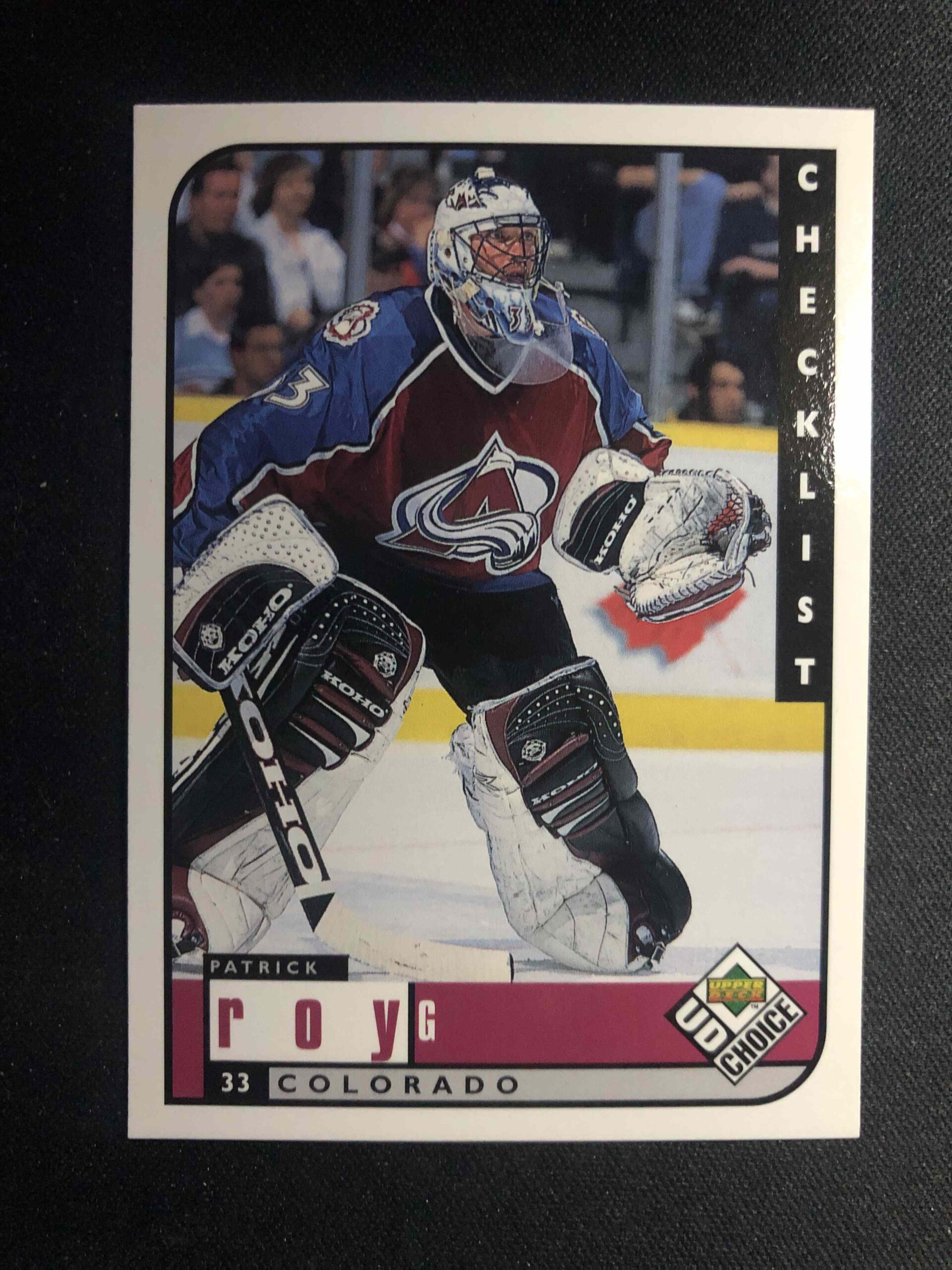1998/1999 Upper Deck UD Choice Base 309 Patrick Roy