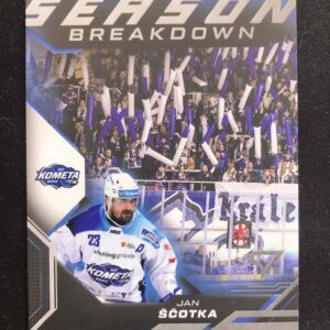 2025/2026 Sportzoo Play Off Season Breakdown SB-01 Jan Ščotka Inzert