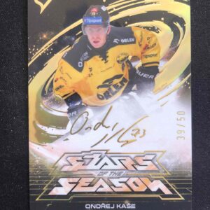 2025/2026 Sportzoo Play Off Stars of the Season Golden Script SS-27 Ondřej Kaše Inzert 39/50