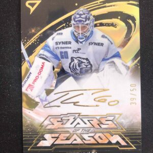 2025/2026 Sportzoo Play Off Stars of the Season Golden Script SS-31 Petr Kváča Inzert 39/50