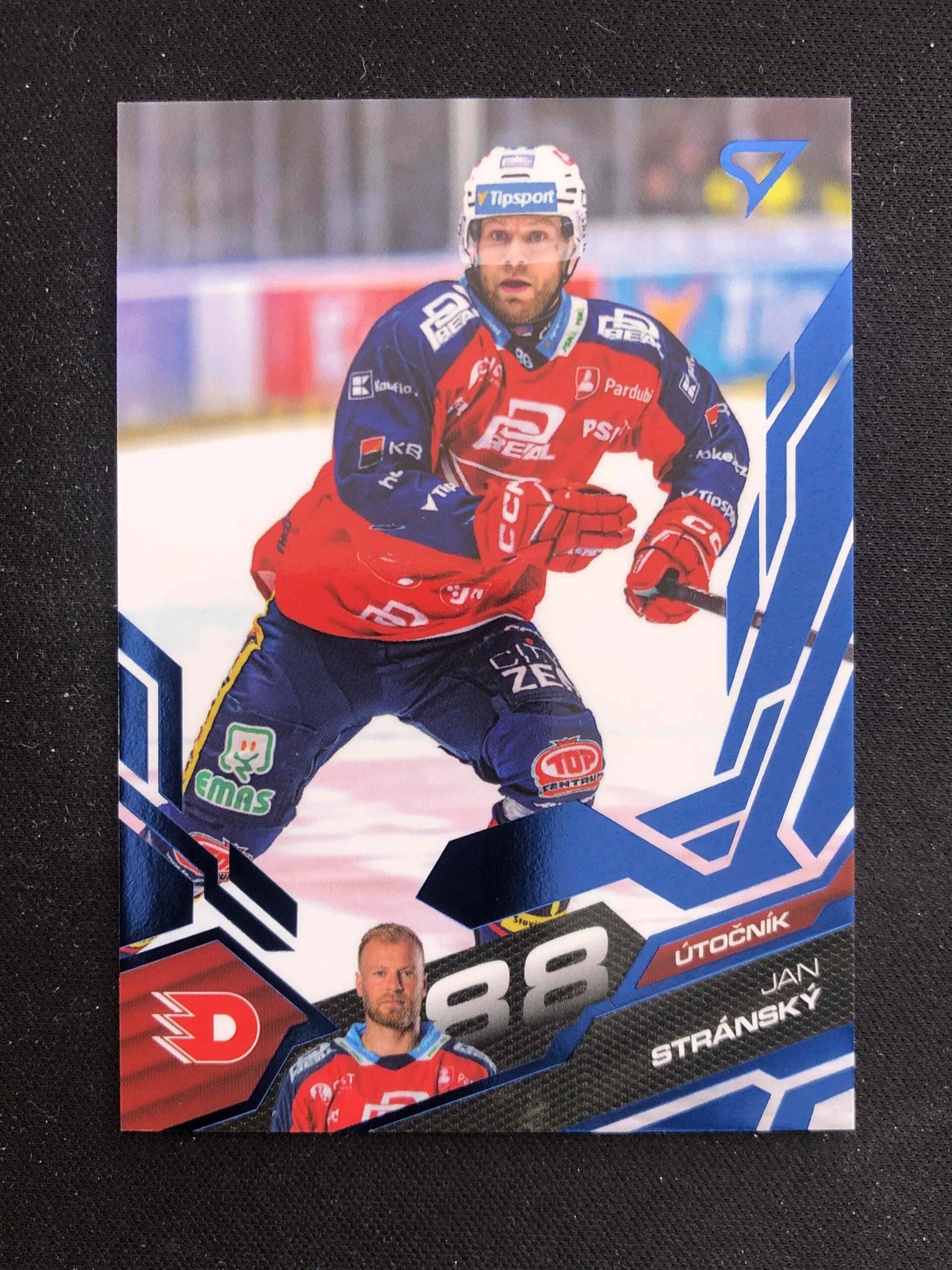 2025/2026 Sportzoo Play Off Base Update Azure Blue 369 Jan Stránský Paralel
