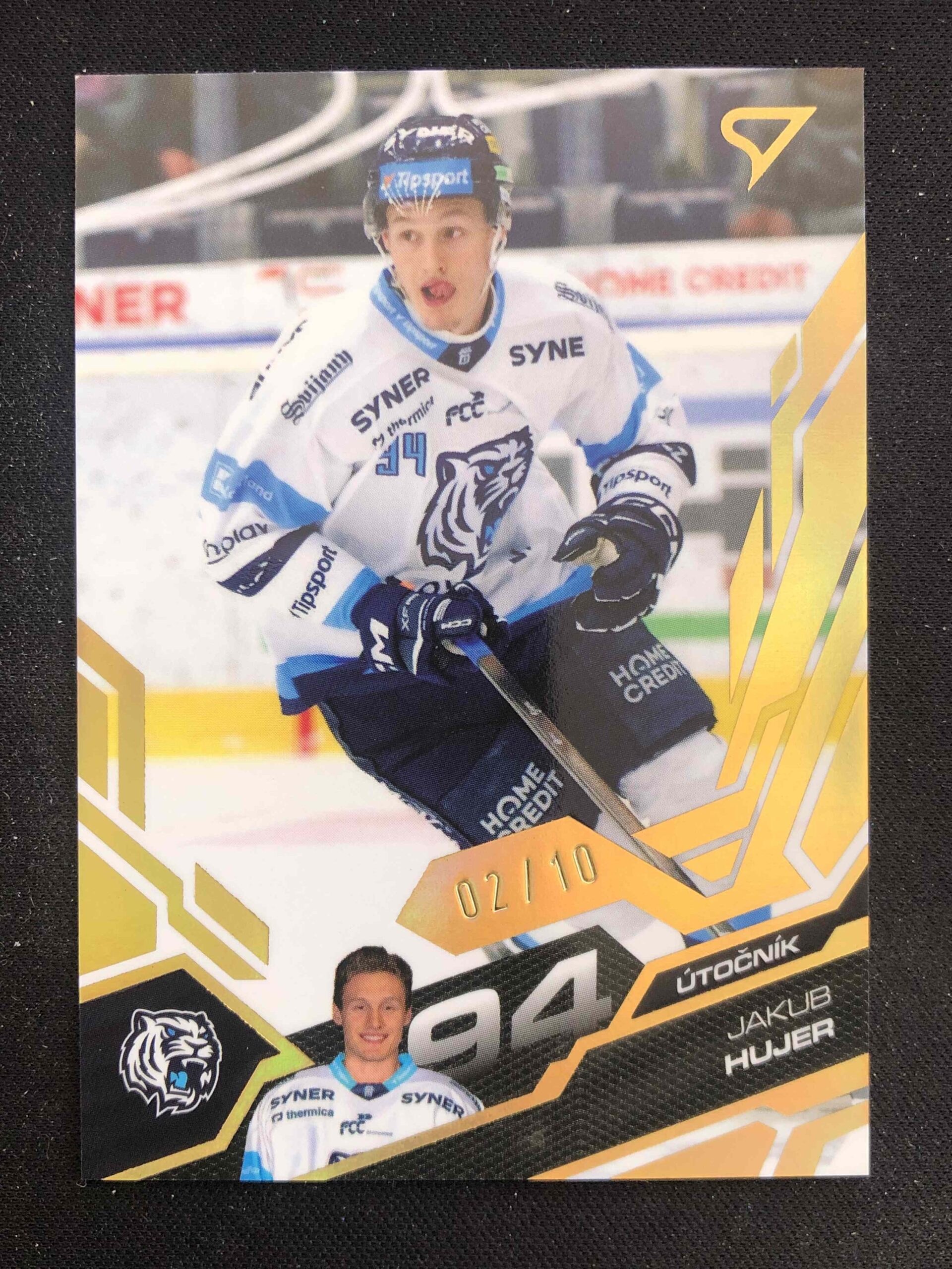 2025/2026 Sportzoo Play Off Base Update Amber Gold 411 Jakub Hujer Paralel 02/10