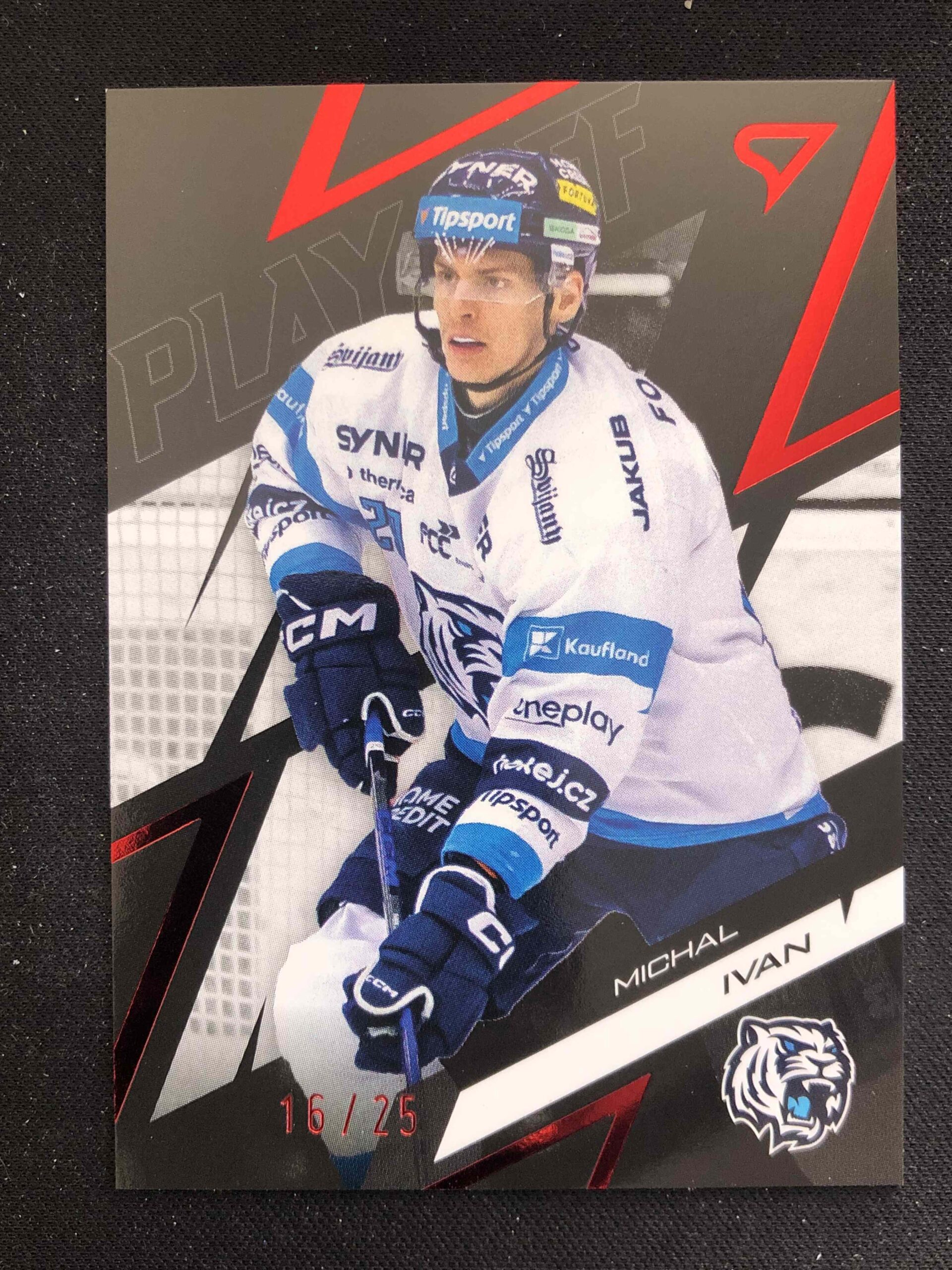 2025/2026 Sportzoo Play Off Ruby Red 50 Michal Ivan Paralel 16/25