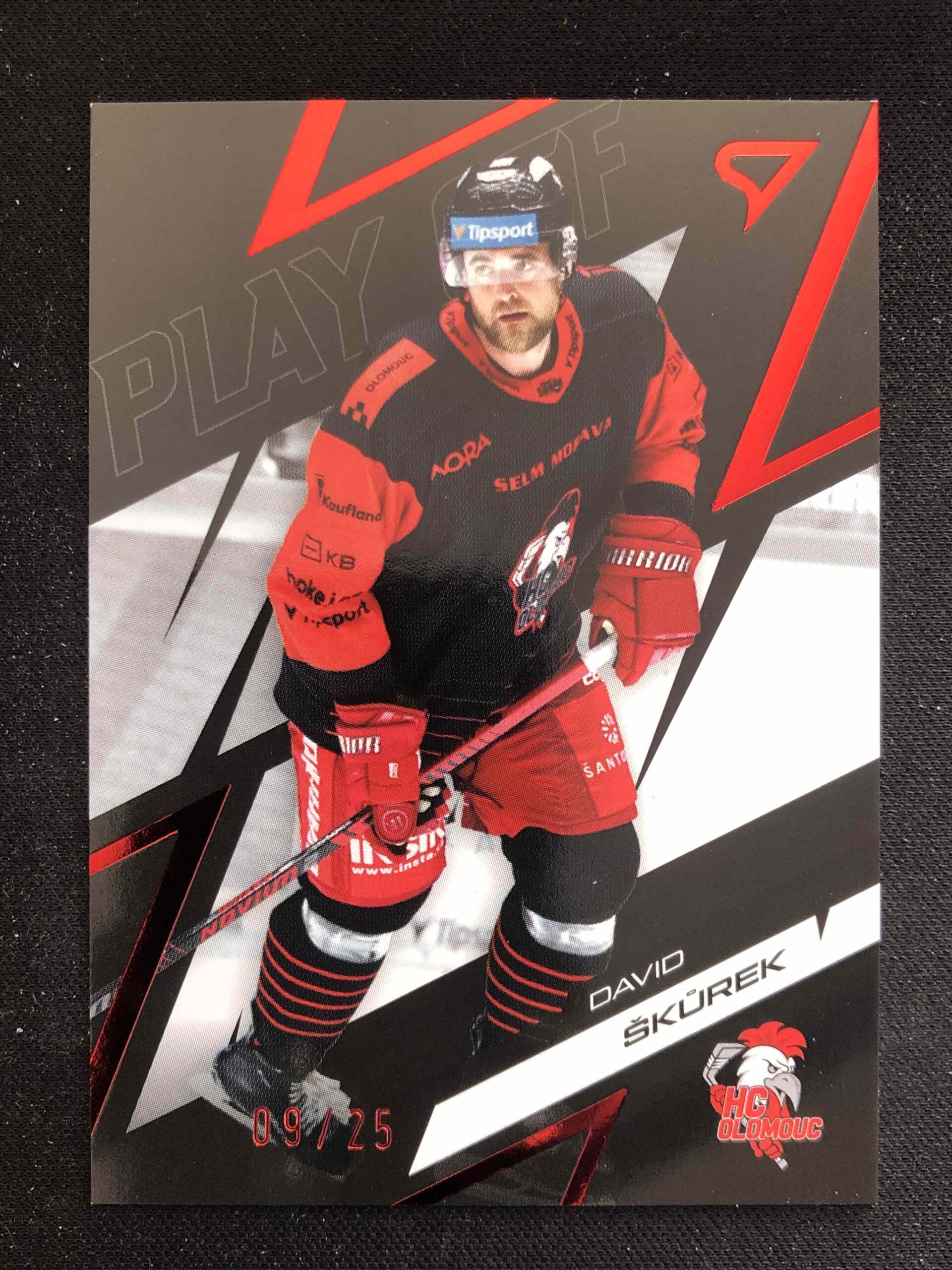 2025/2026 Sportzoo Play Off Ruby Red 69 David Škůrek Paralel 09/25