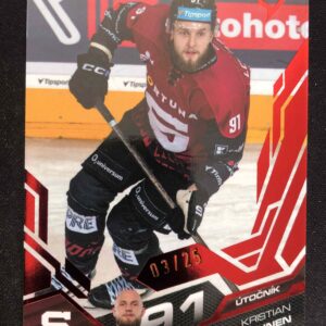 2025/2026 Sportzoo Play Off Base Update Ruby Red 378 Kristian Vesalainen Paralel 03/25