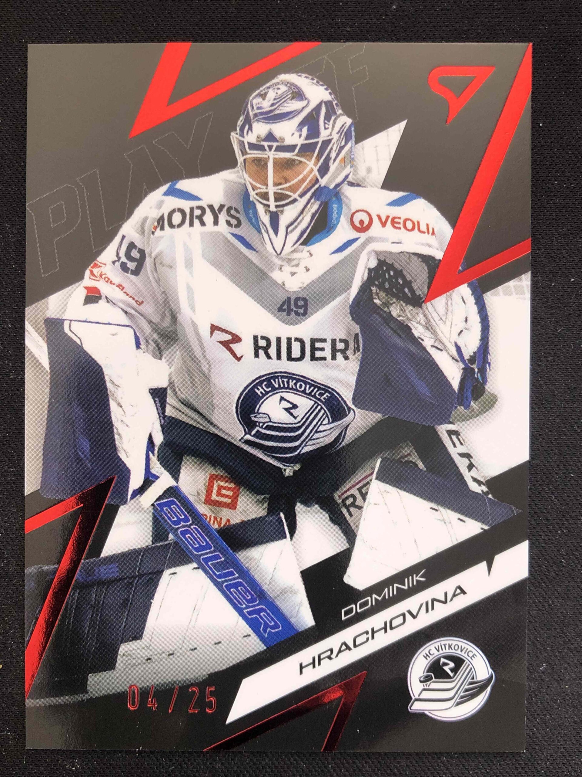 2025/2026 Sportzoo Play Off Ruby Red 55 Dominik Hrachovina Paralel 04/25