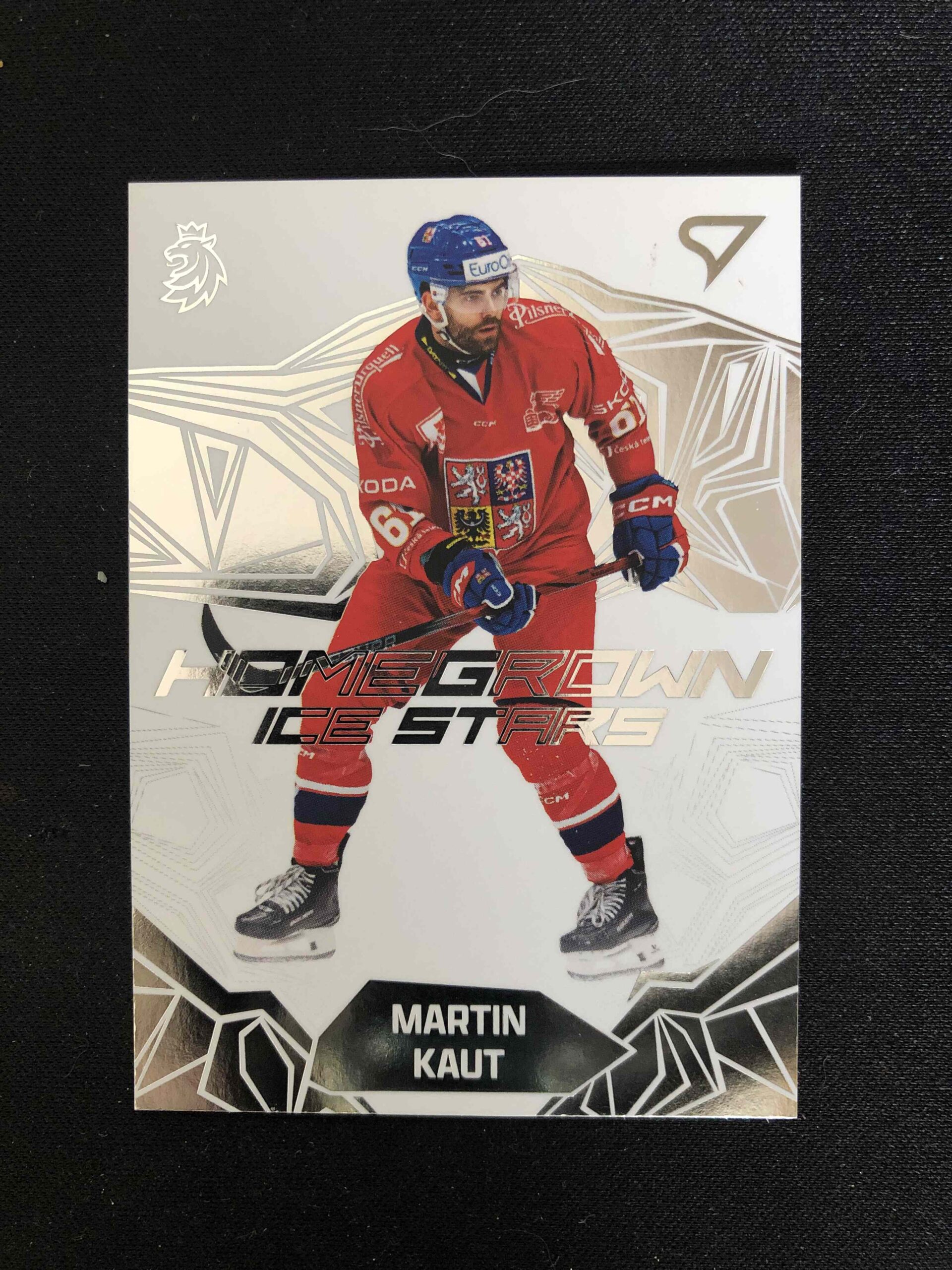 2025 Sportzoo Hokejové Česko Homegrown Ice Stars HS-20 Martin Kaut Inzert