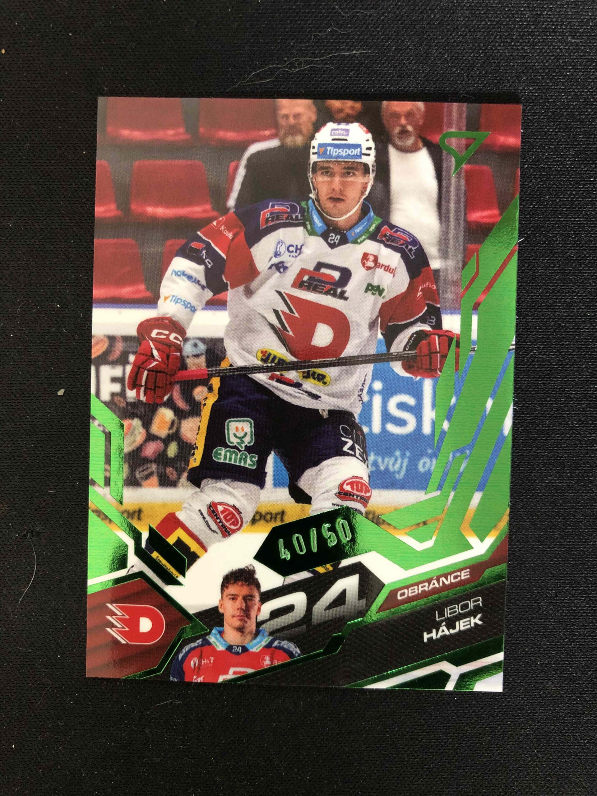2025/2026 Sportzoo Serie 1 Emerald Green 23 Libor Hájek Paralel 40/50