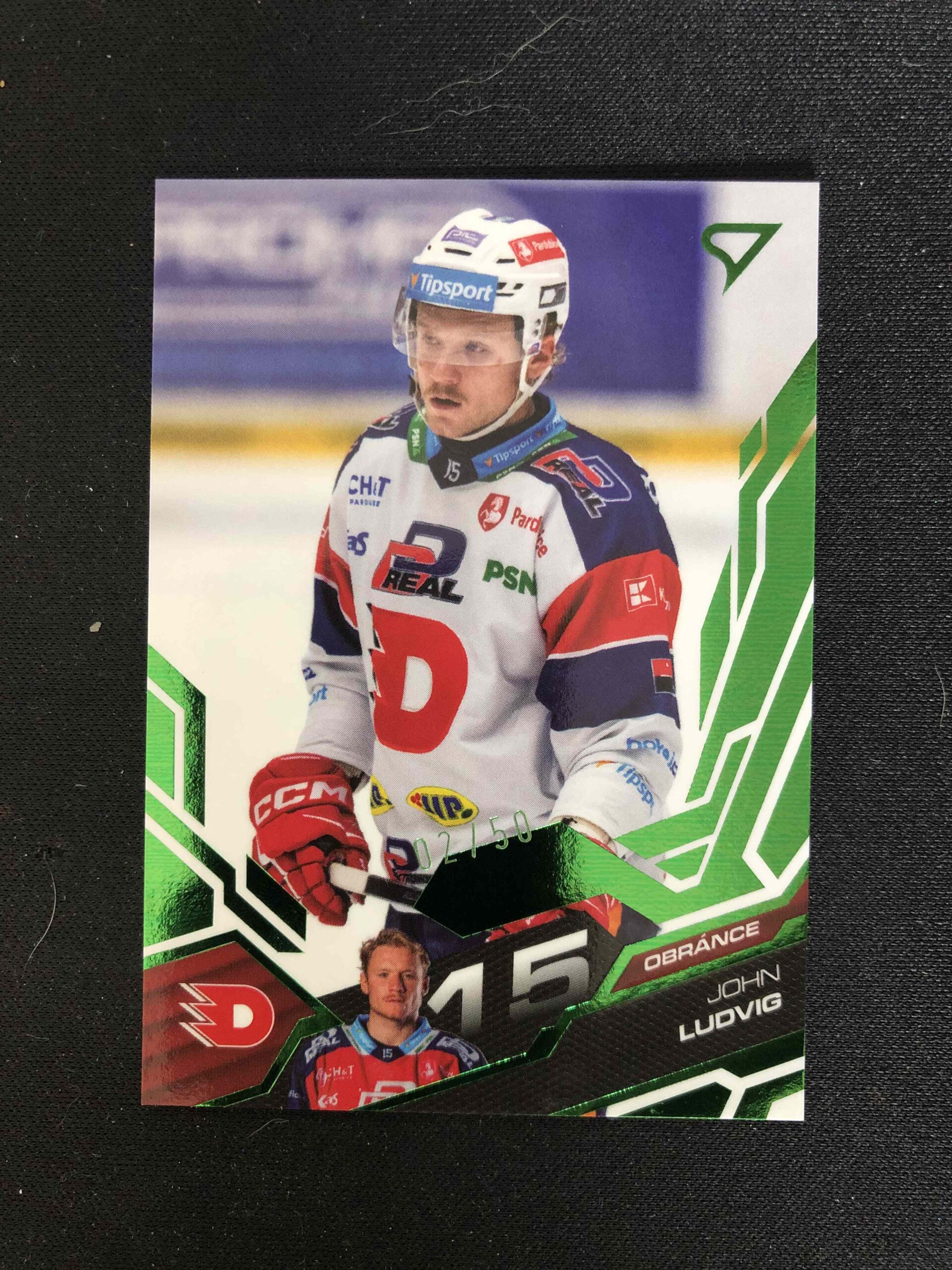 2025/2026 Sportzoo Serie 1 Emerald Green 24 John Ludvig Paralel 02/50