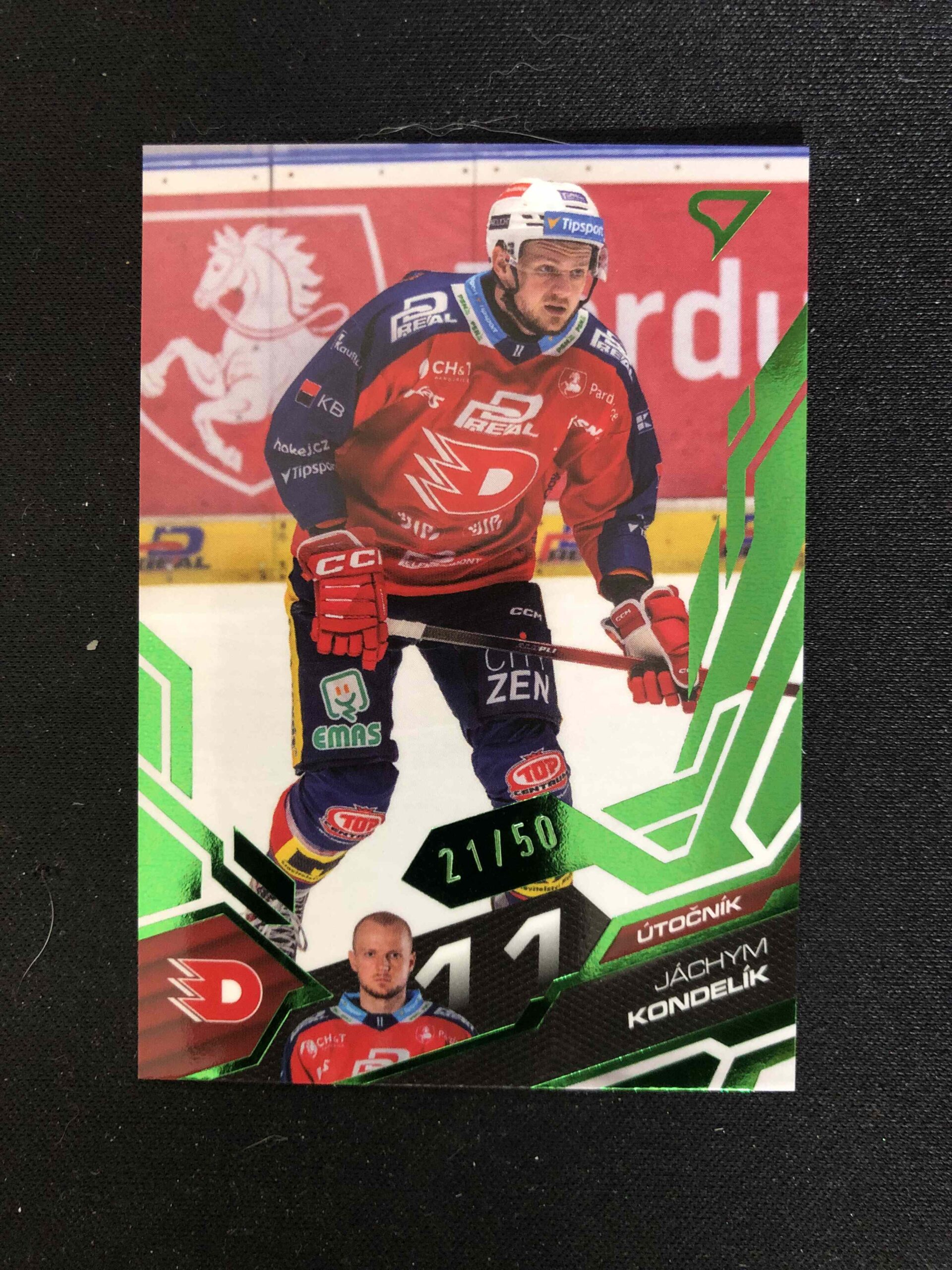 2025/2026 Sportzoo Serie 1 Emerald Green 29 Jáchym Kondelík Paralel 21/50