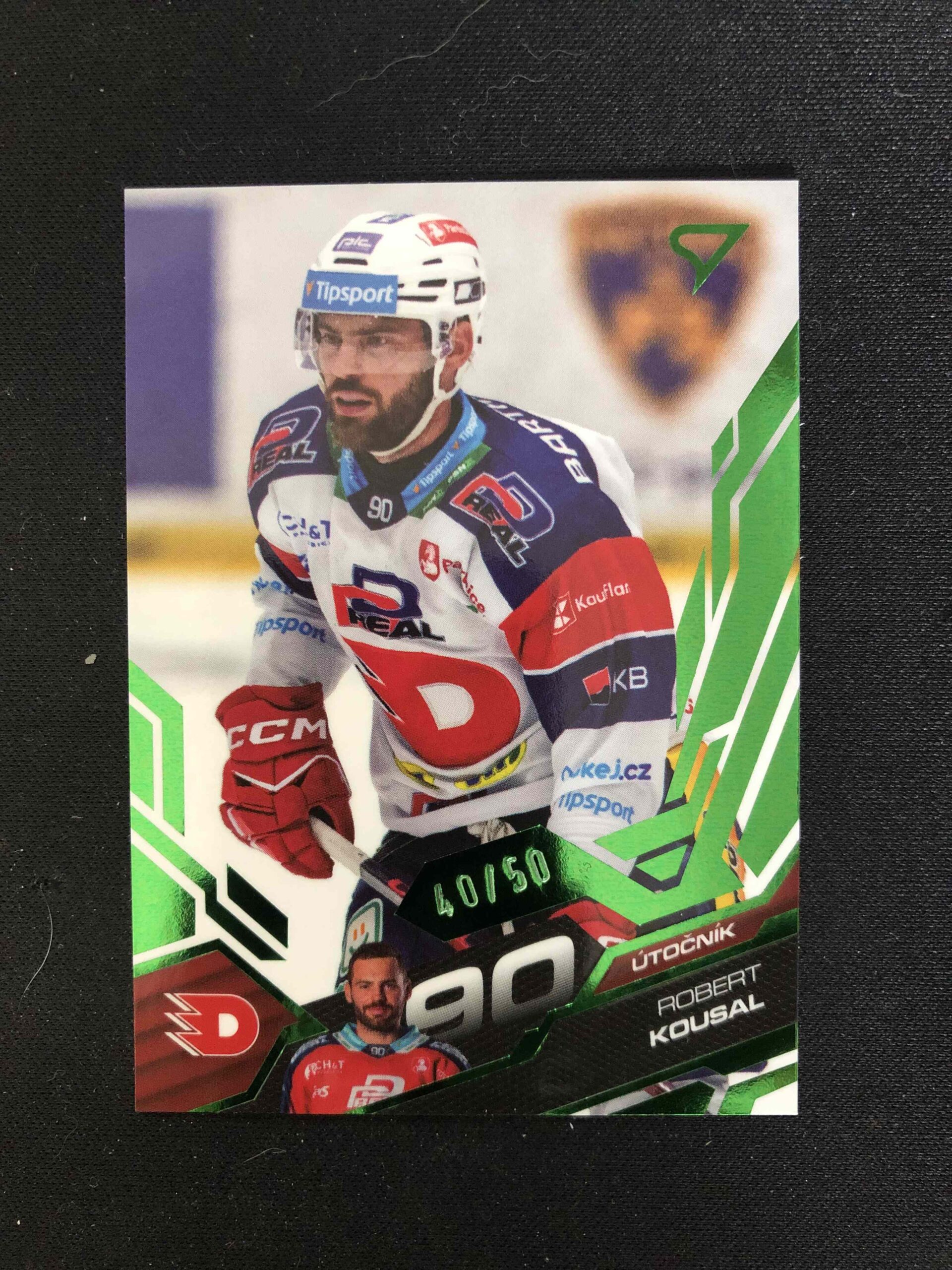 2025/2026 Sportzoo Serie 1 Emerald Green 30 Robert Kousal Paralel 40/50