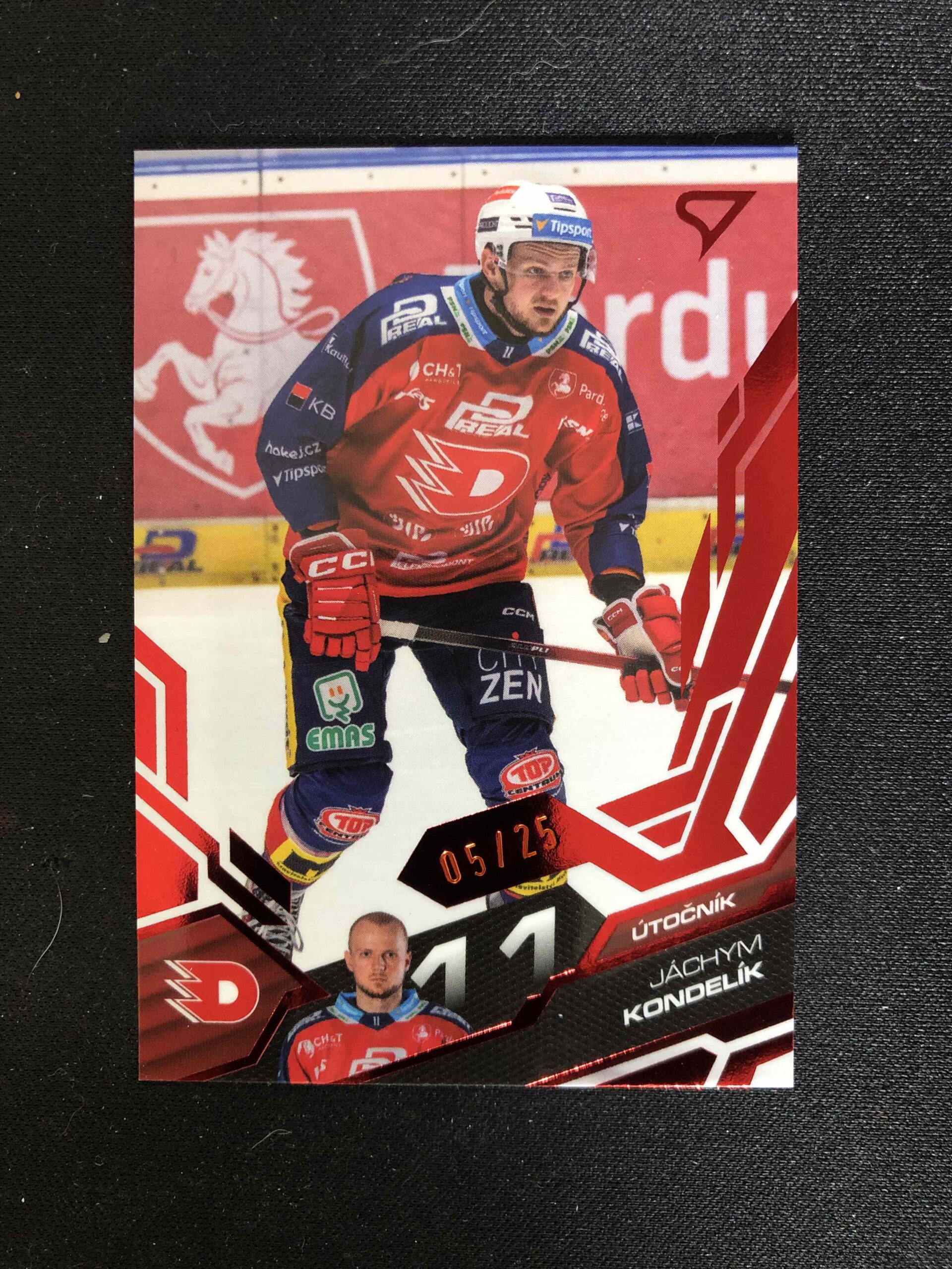 2025/2026 Sportzoo Serie 1 Ruby Red 29 Jáchym Kondelík Paralel 05/25