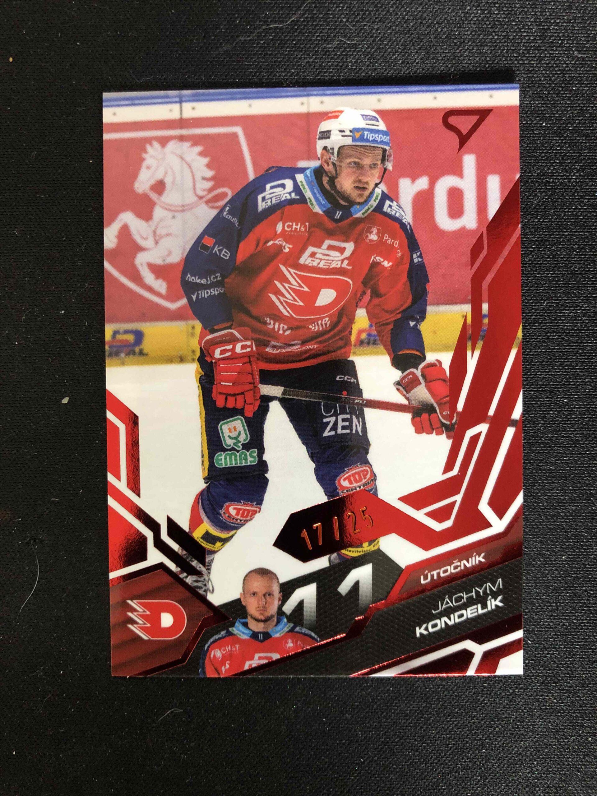 2025/2026 Sportzoo Serie 1 Ruby Red 29 Jáchym Kondelík Paralel 17/25