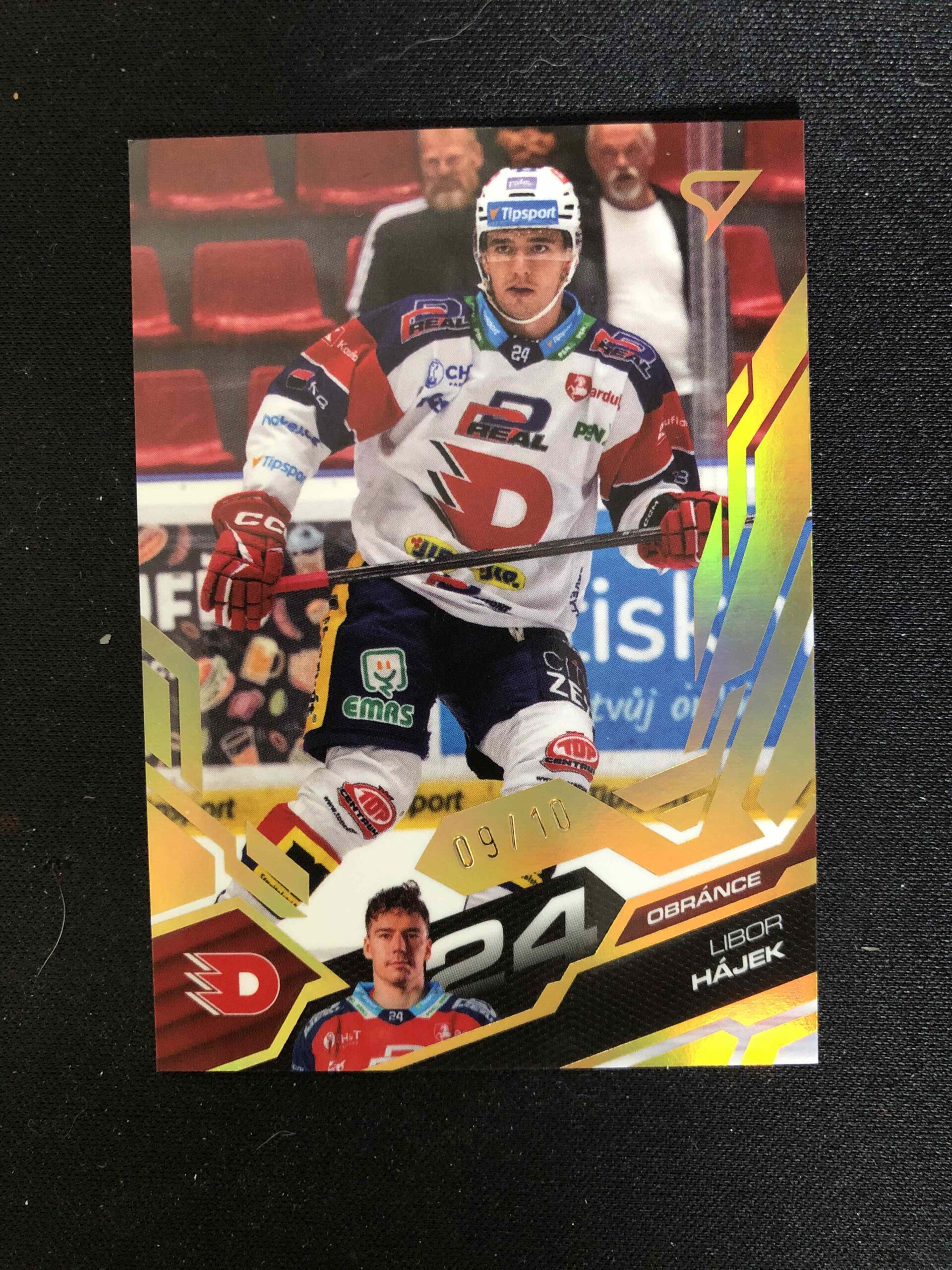 2025/2026 Sportzoo Serie 1 Amber Gold 23 Libor Hájek Paralel 09/10
