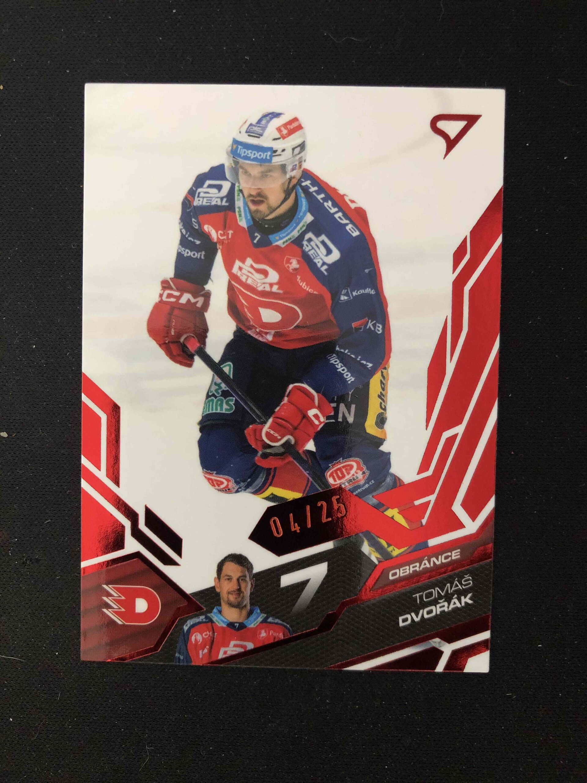 2025/2026 Sportzoo Serie 2 Ruby Red 261 Tomáš Dvořák Paralel 04/25