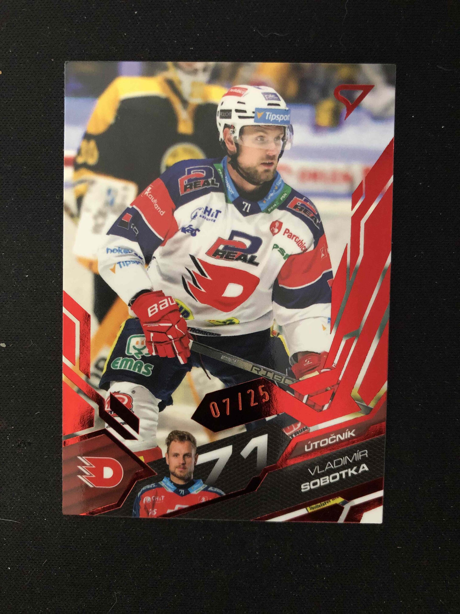 2025/2026 Sportzoo Serie 2 Ruby Red 267 Vladimír Sobotka Paralel 07/25