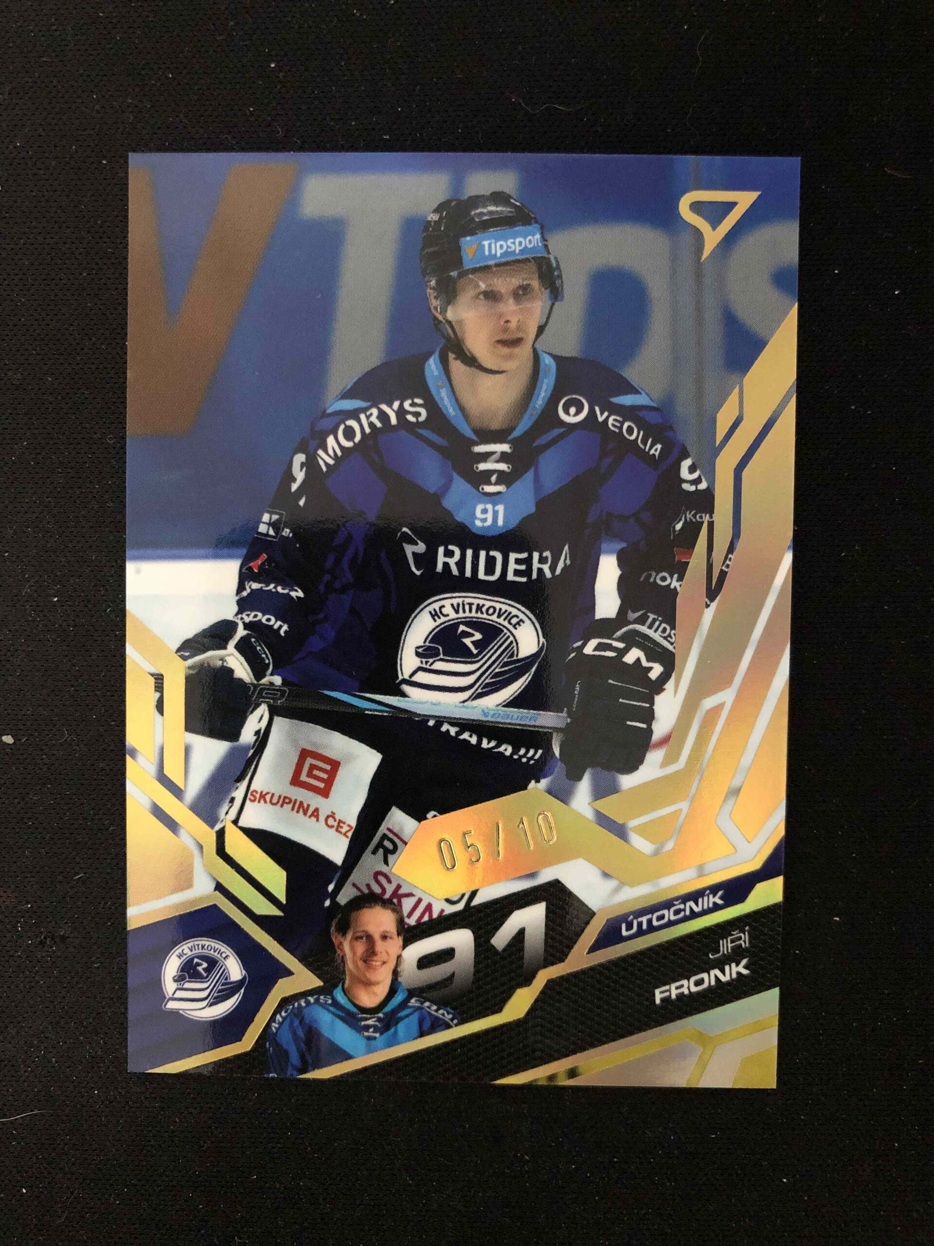 2025/2026 Sportzoo Play Off Base Update Amber Gold 416 Jiří Fronk Paralel 05/10