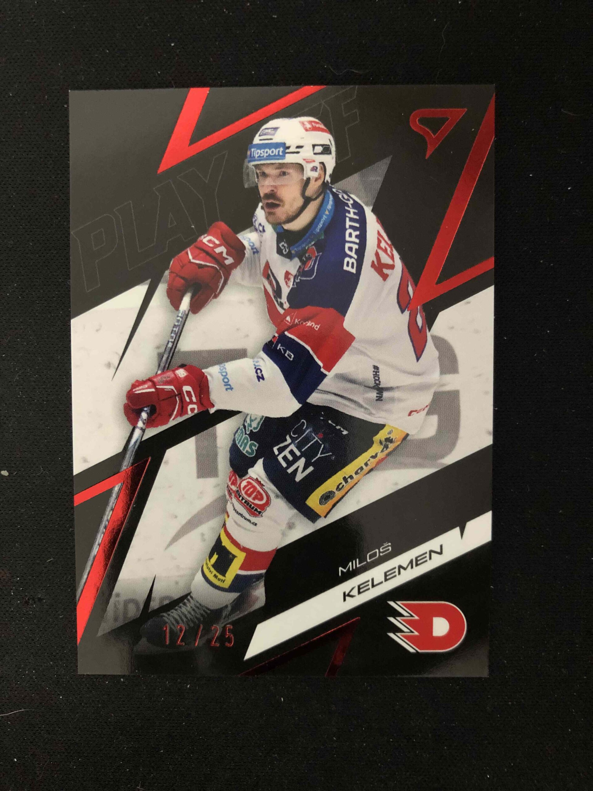 2025/2026 Sportzoo Play Off Ruby Red 11 Miloš Kelemen Paralel 12/25
