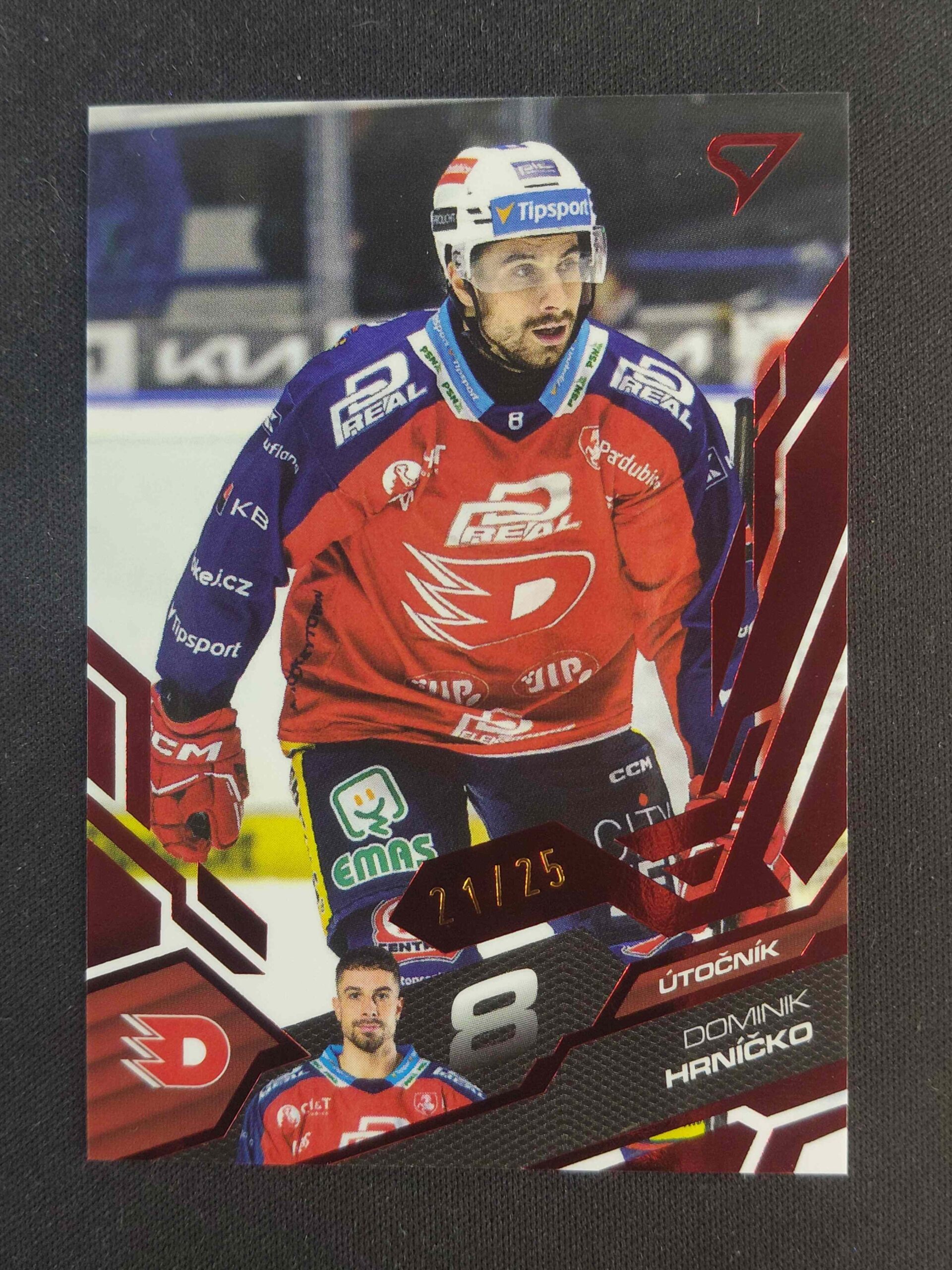 2025/2026 Sportzoo Play Off Base Update Ruby Red 367 Dominik Hrníčko Paralel 21/25