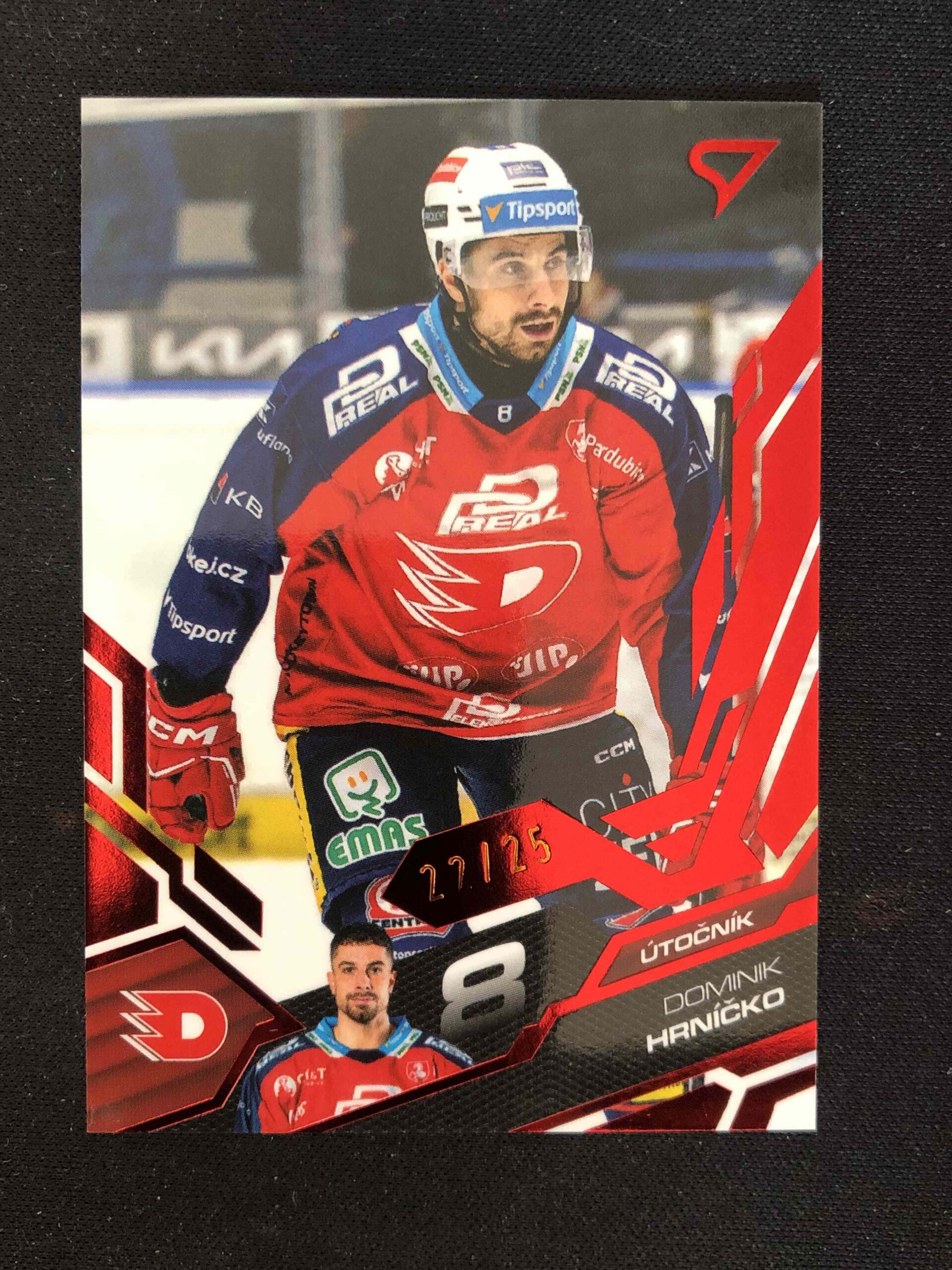 2025/2026 Sportzoo Play Off Base Update Ruby Red 367 Dominik Hrníčko Paralel 22/25