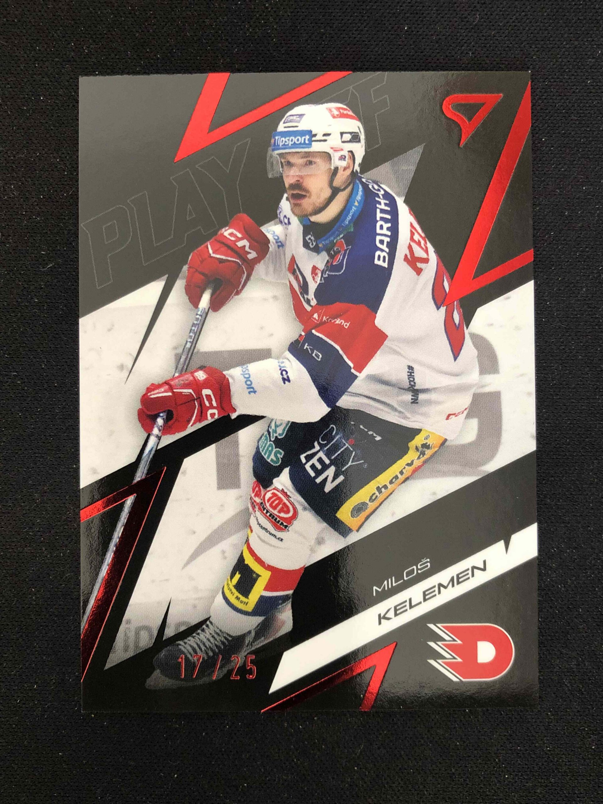 2025/2026 Sportzoo Play Off Ruby Red 11 Miloš Kelemen Paralel 17/25